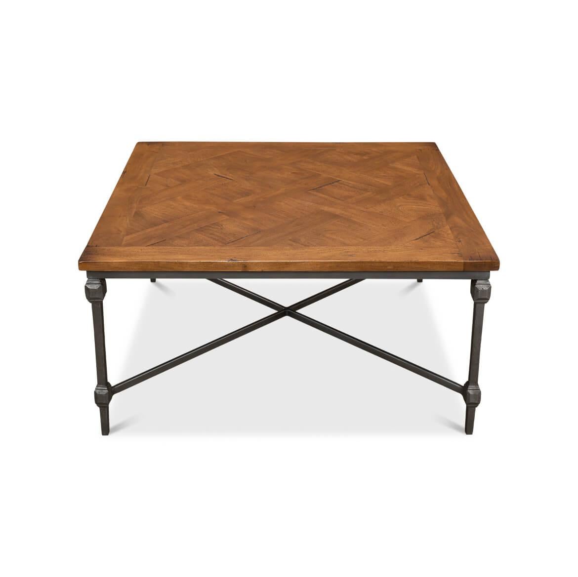 Asian Heritage Parquet Square Coffee Table