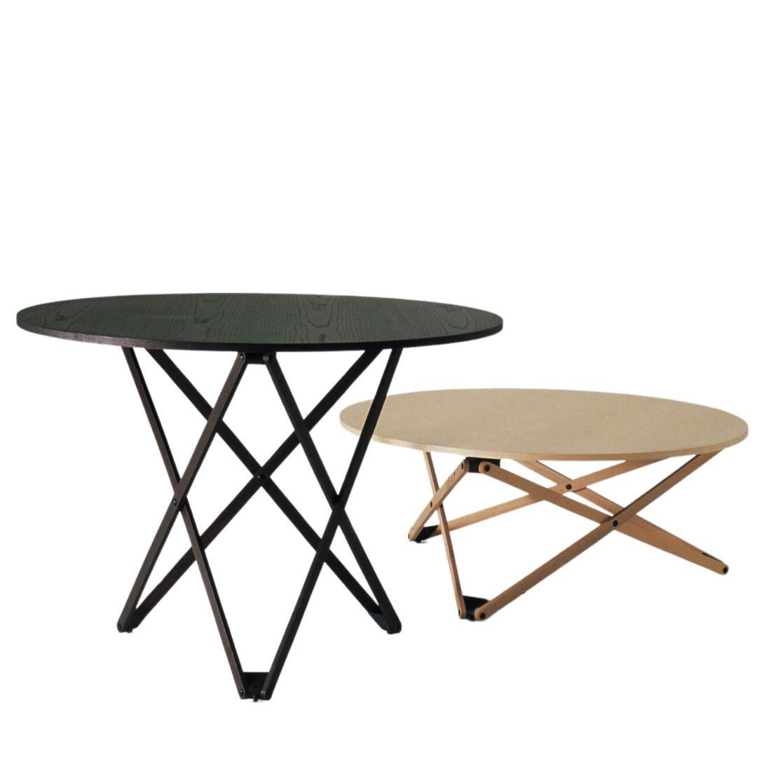 Mid-Century Modern Heritage & Webb 'Subeybaja' Adjustable Table in Black Oak for Santa & Cole For Sale