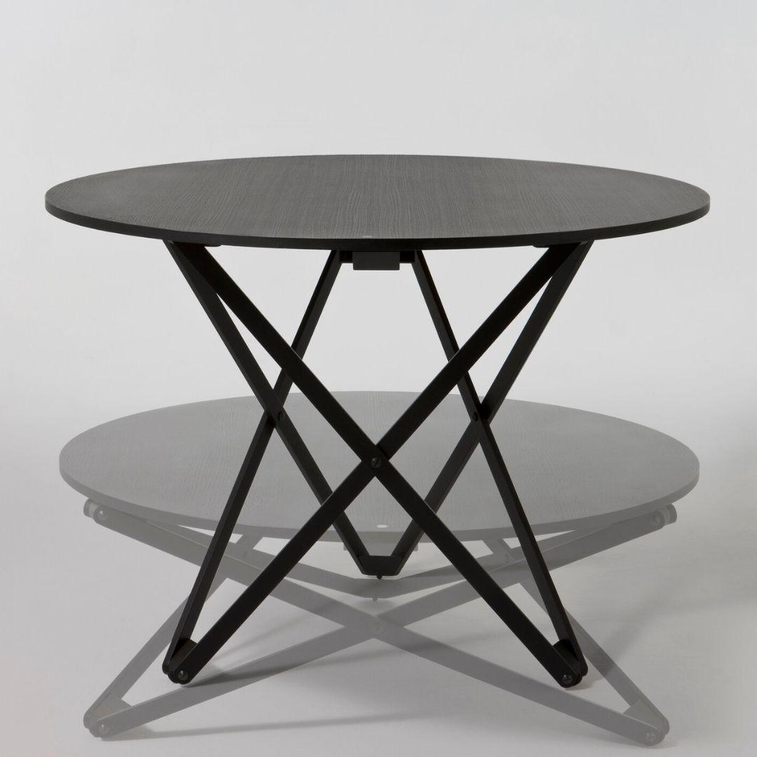 Heritage & Webb 'Subeybaja' Adjustable Table in Natural Oak for Santa & Cole For Sale 4