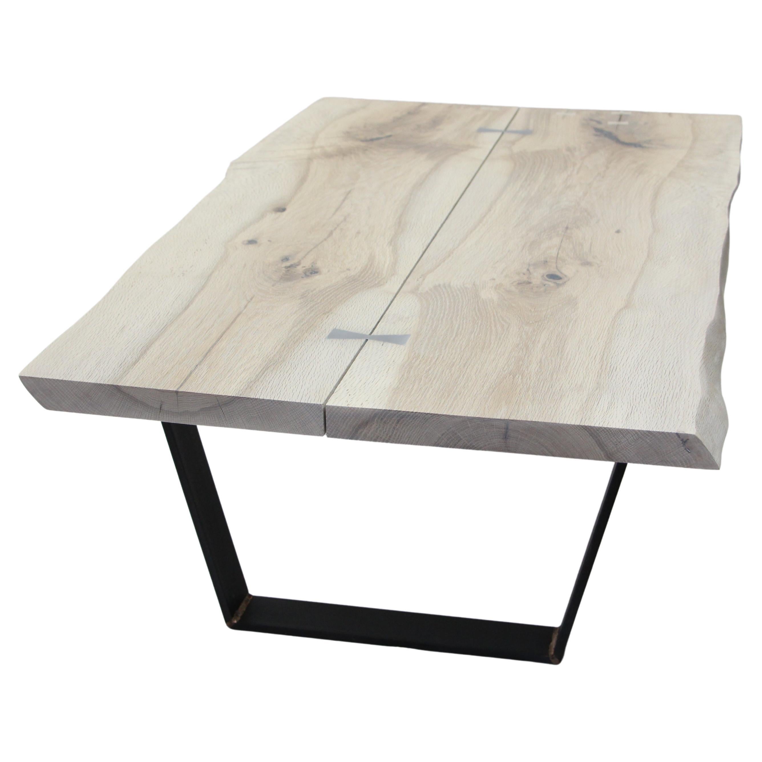 steel leg coffee table
