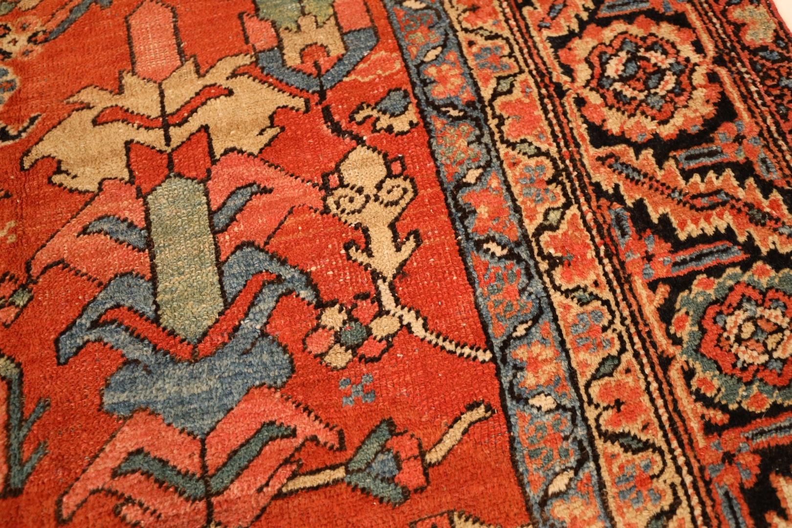 Heriz Antique rug Gallery-Size - 8'8