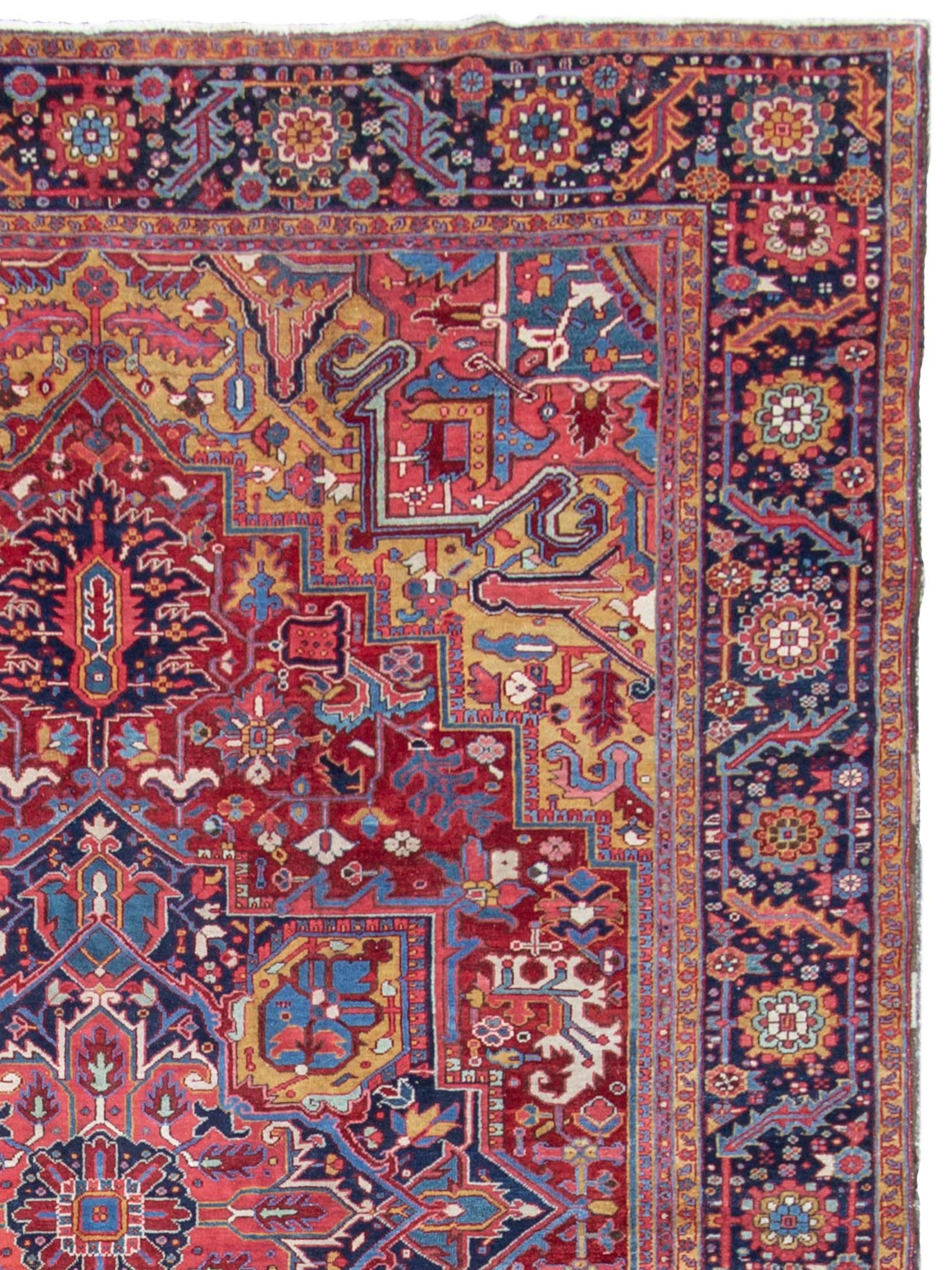 Alfombra Heriz, principios del siglo XX Persa en venta