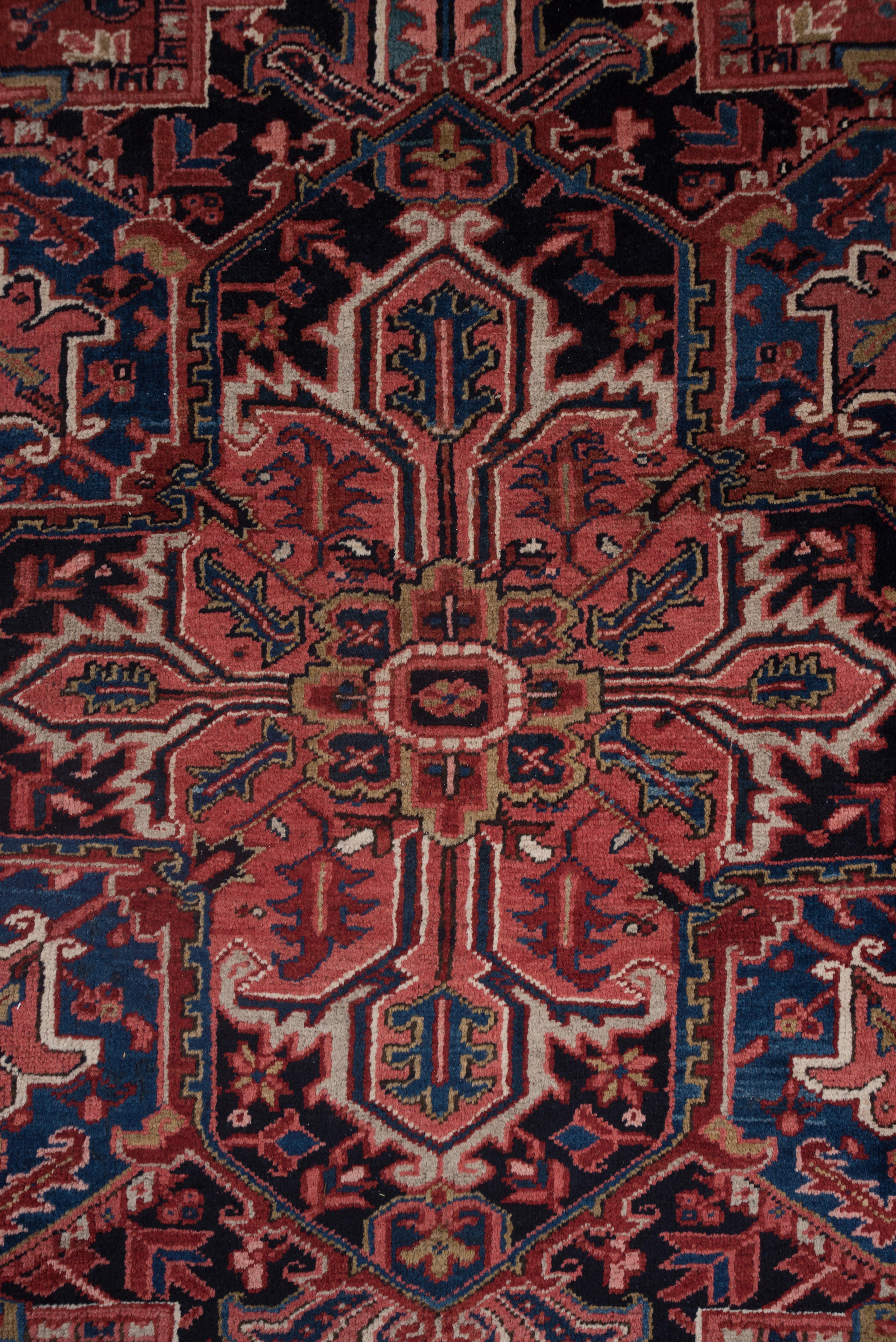 Heriz Serapi Heriz Carpet, Red Field, circa 1930s For Sale