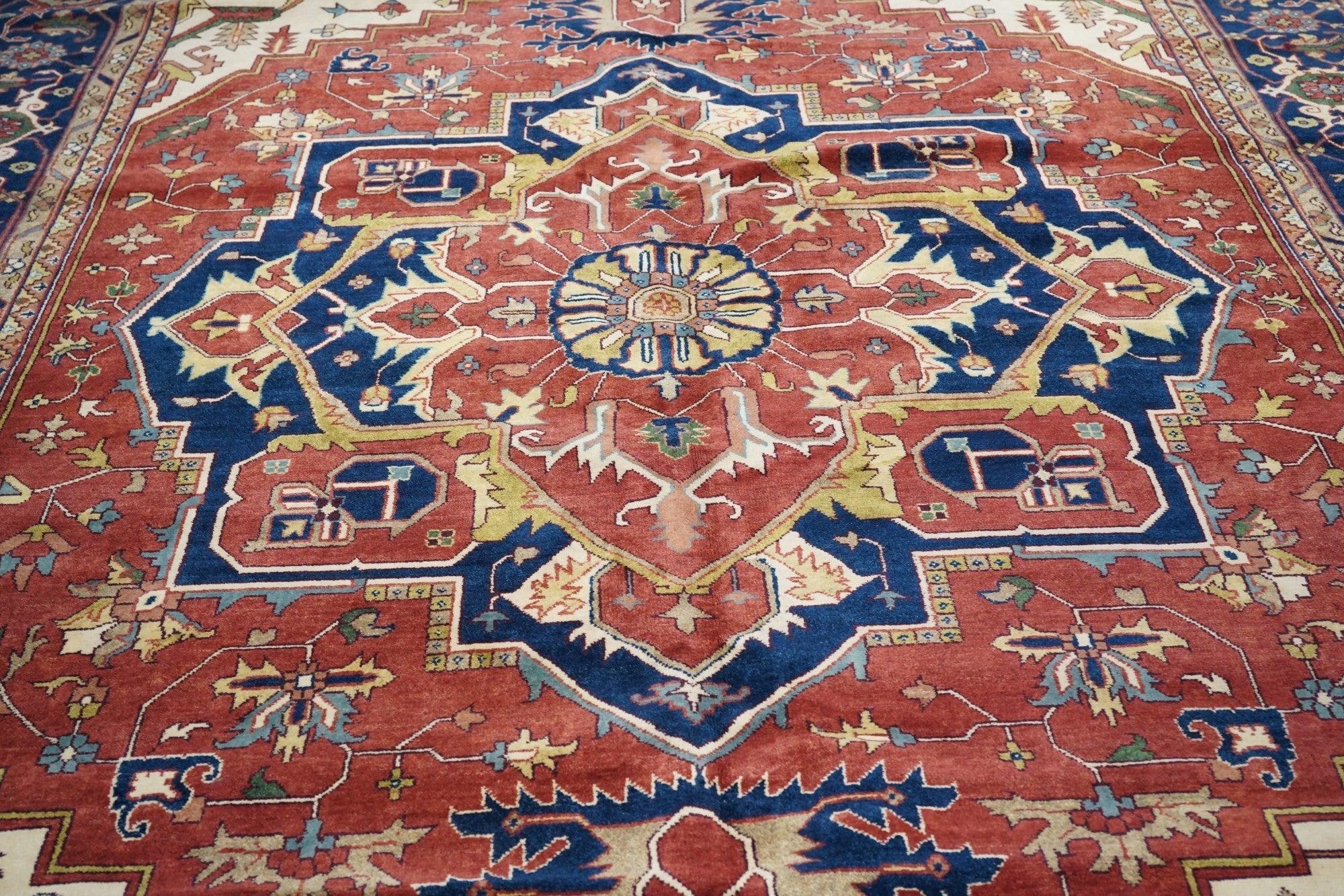 Heriz Design Rug 11'7'' x 18'0