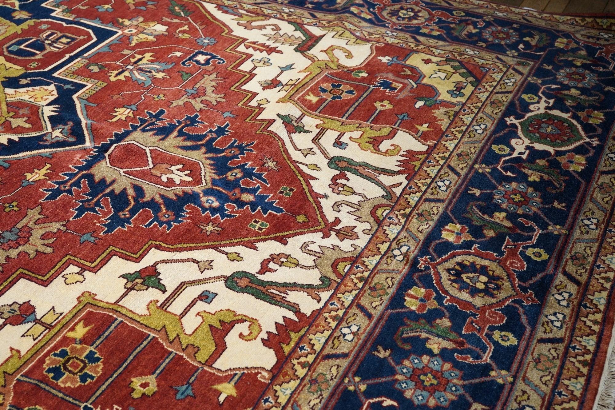 Heriz Design Rug 11'7'' x 18'0