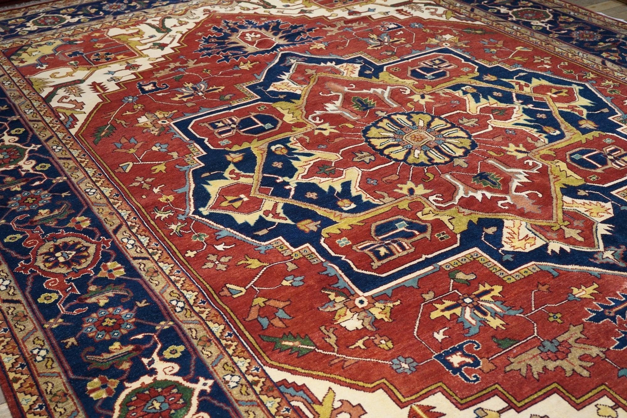 Heriz Design Rug 11'7'' x 18'0