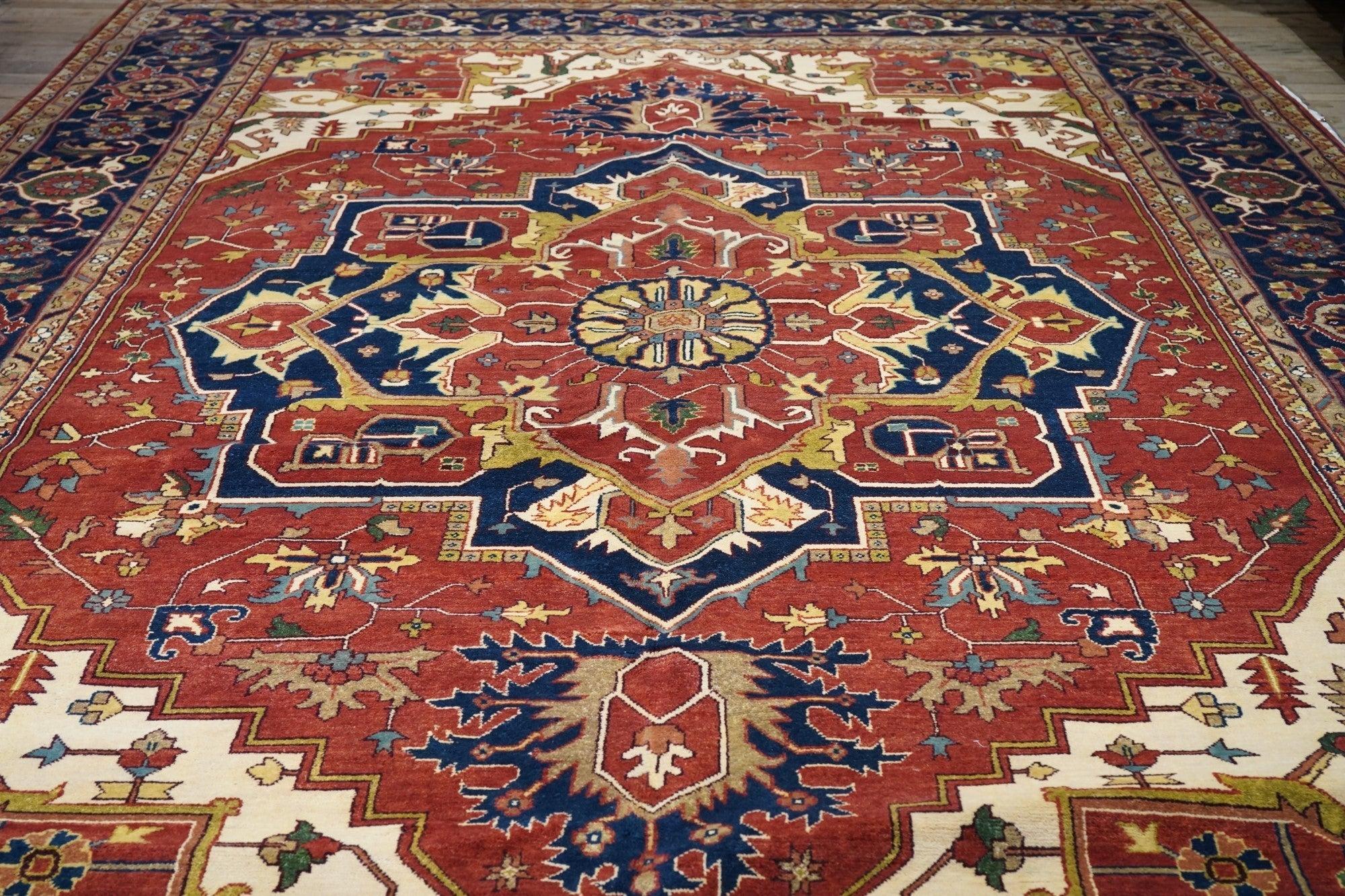 Heriz Design Rug 11'7'' x 18'0