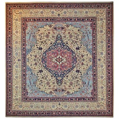 HERIZ hand knotted wool - rug - carpet - 350x350 cm