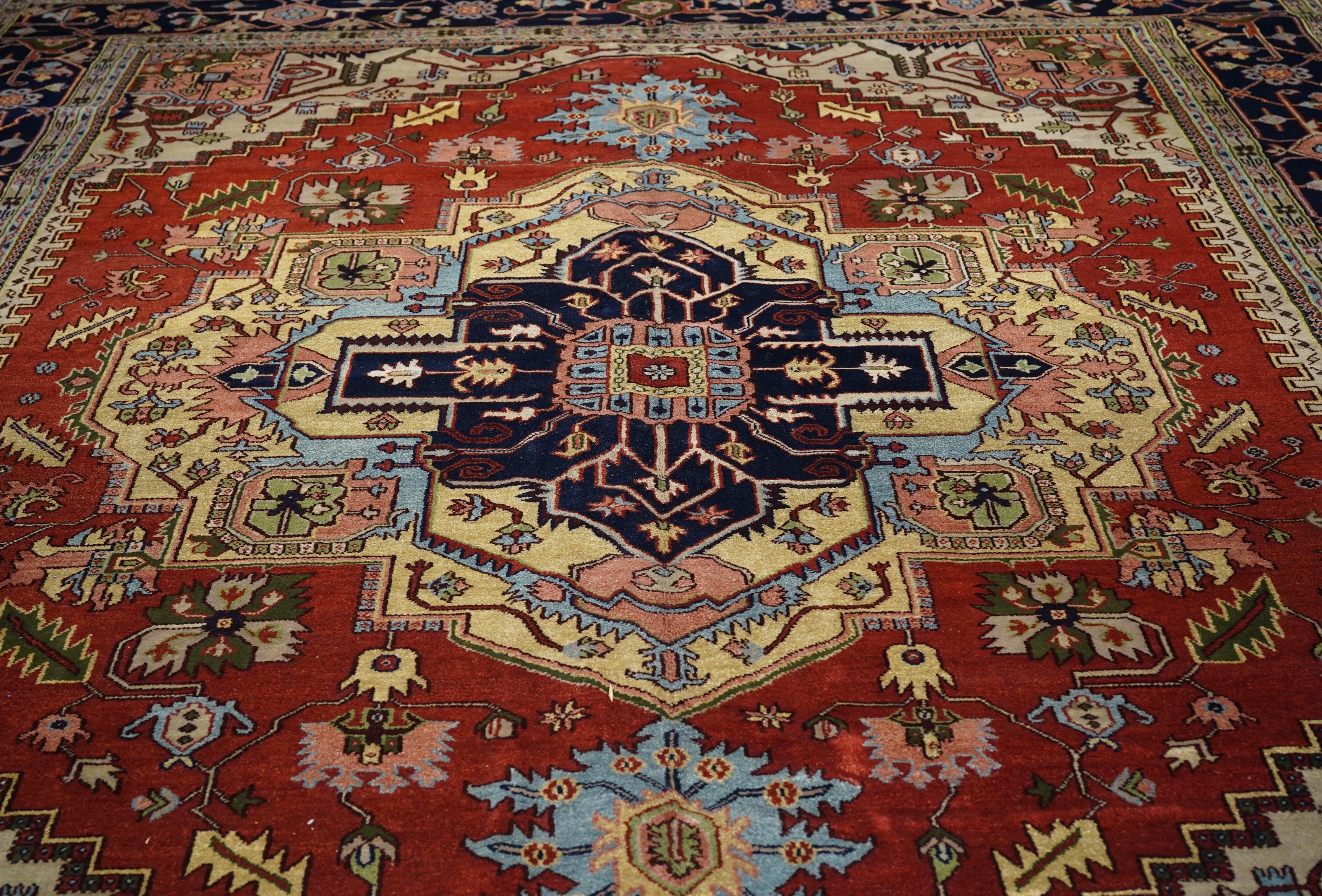 Heriz-Teppich 11'8'' x 14'8'' im Angebot 3