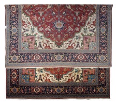 Vintage Heriz Rug 13'2'' x 19'6''