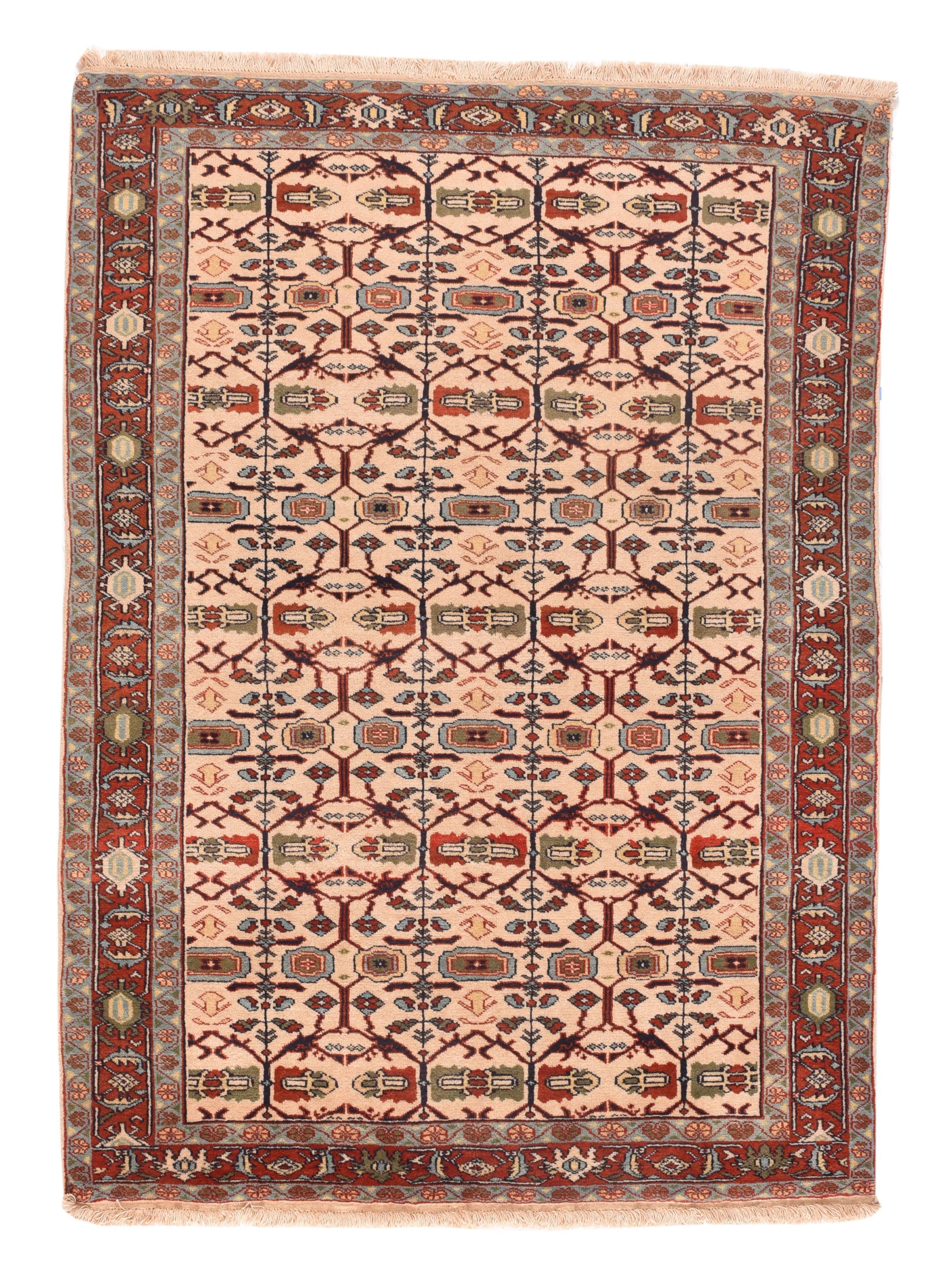 Heriz-Teppich 4'11'' x 6'9'' im Zustand „Neu“ im Angebot in New York, NY