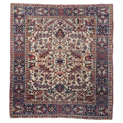 Vintage Heriz Rug 5'7'' x 6'5''