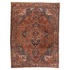 Antique Heriz Rug 8
10

 x 11
8

