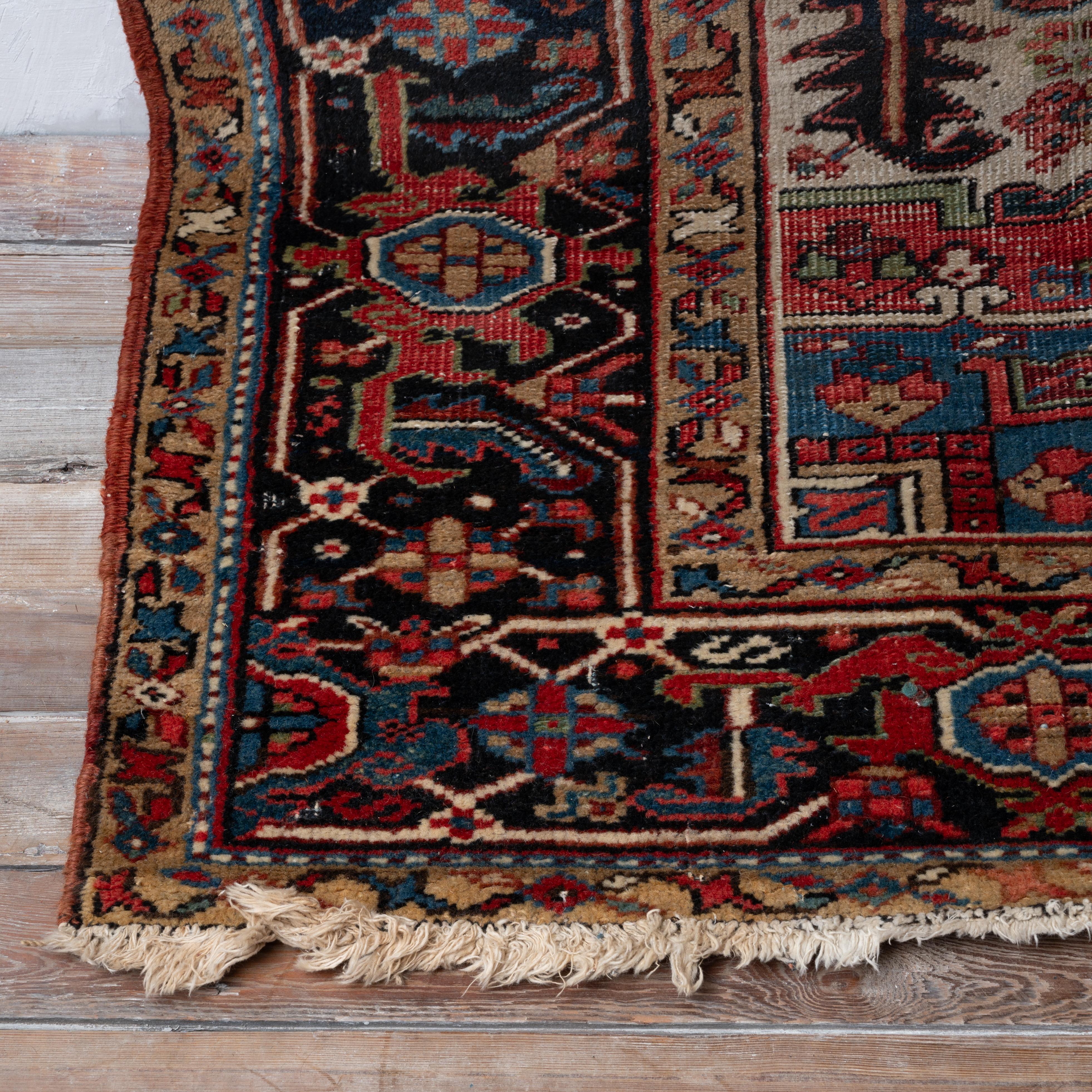 Early 20th Century Heriz Rug, c.1920s For Sale