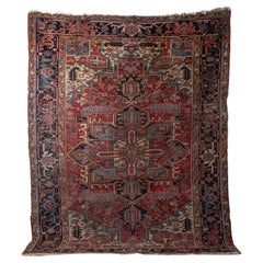 Antique Heriz Rug, c.1920s