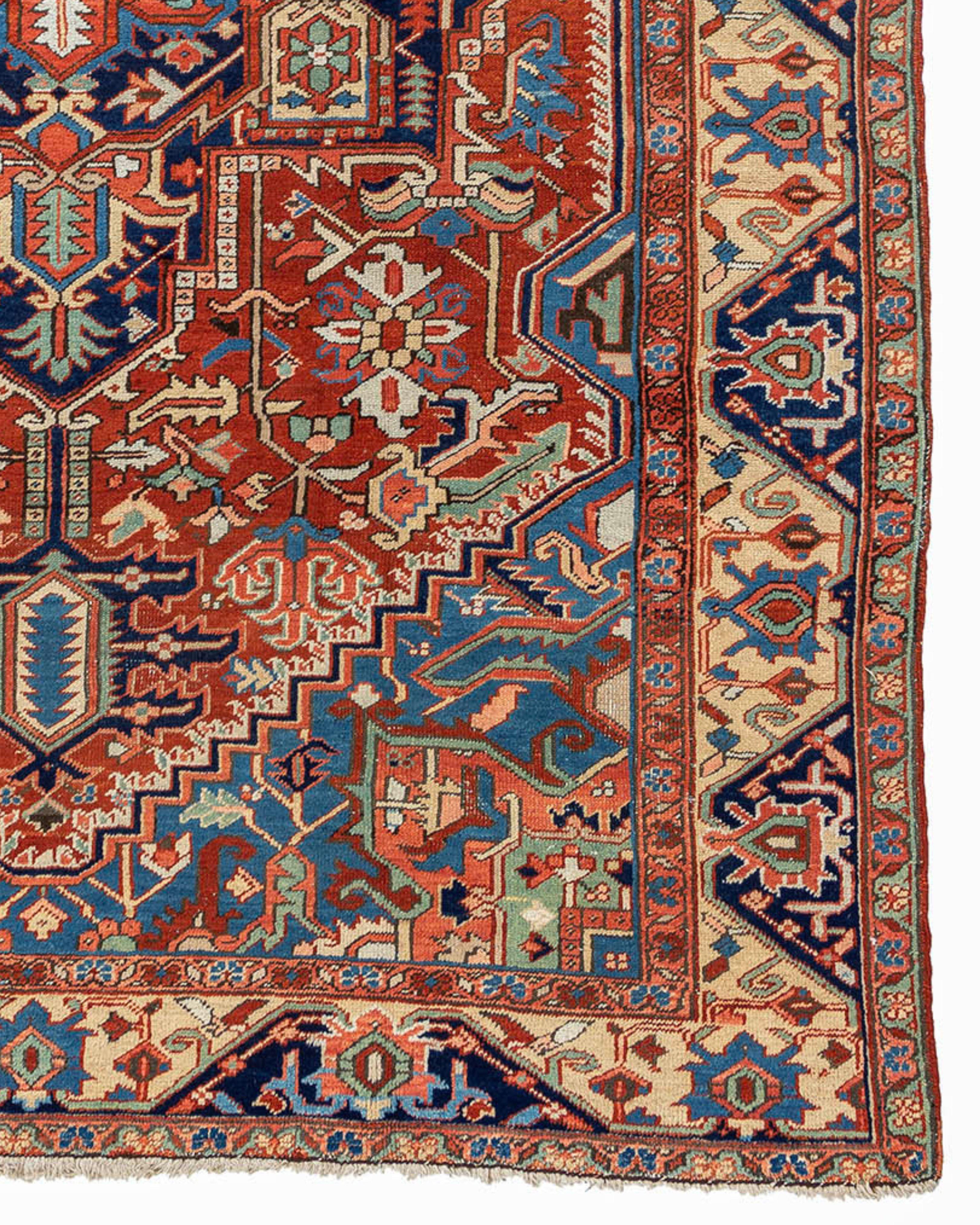 Heriz Rug, Early 20th century In Excellent Condition In San Francisco, CA