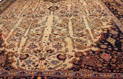 Heriz Rug Oversize Unusual Design