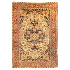 Antique Heriz Rug Serapi