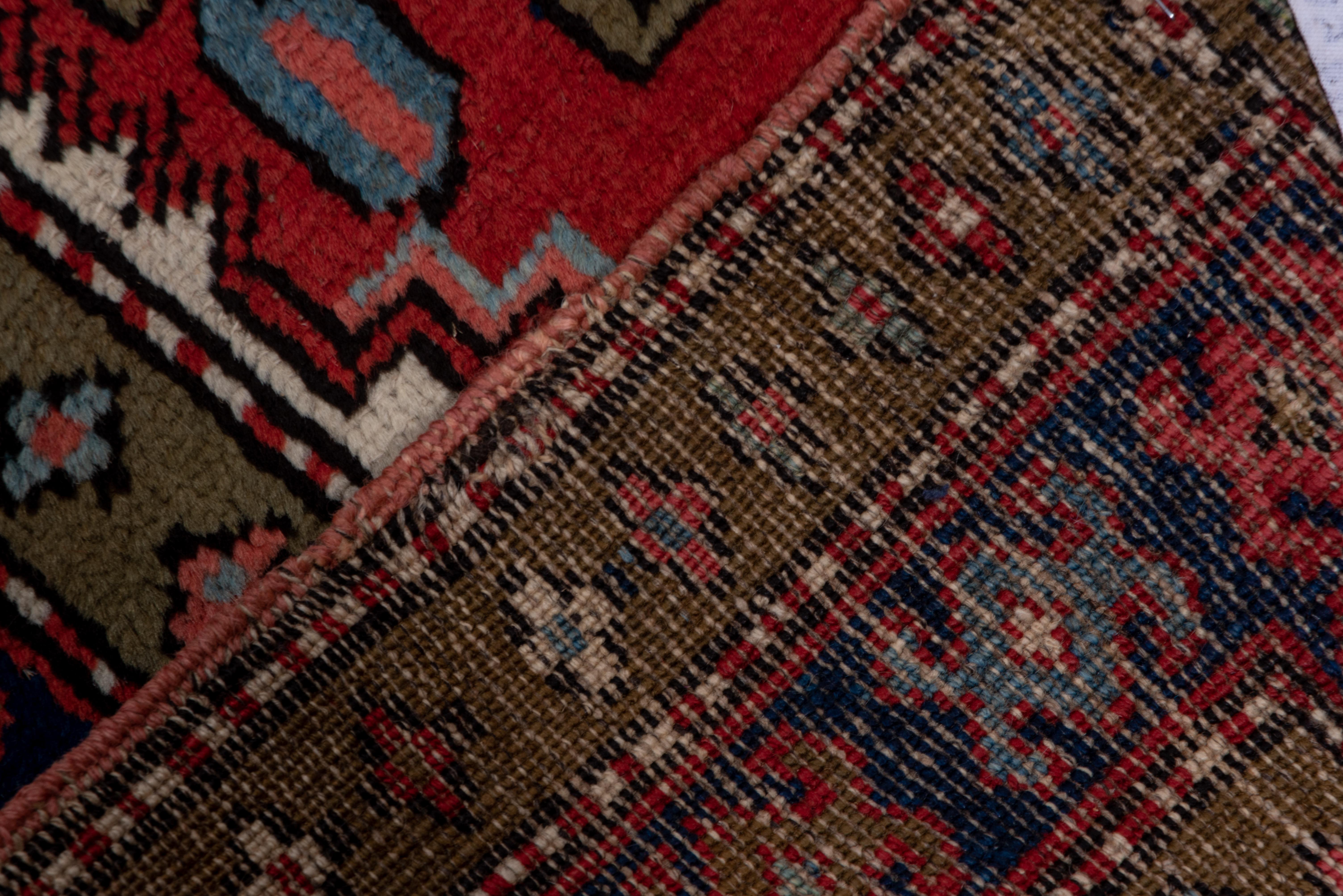 Hand-Knotted Heriz Runner, circa 1950s, Excellent Condiiton For Sale