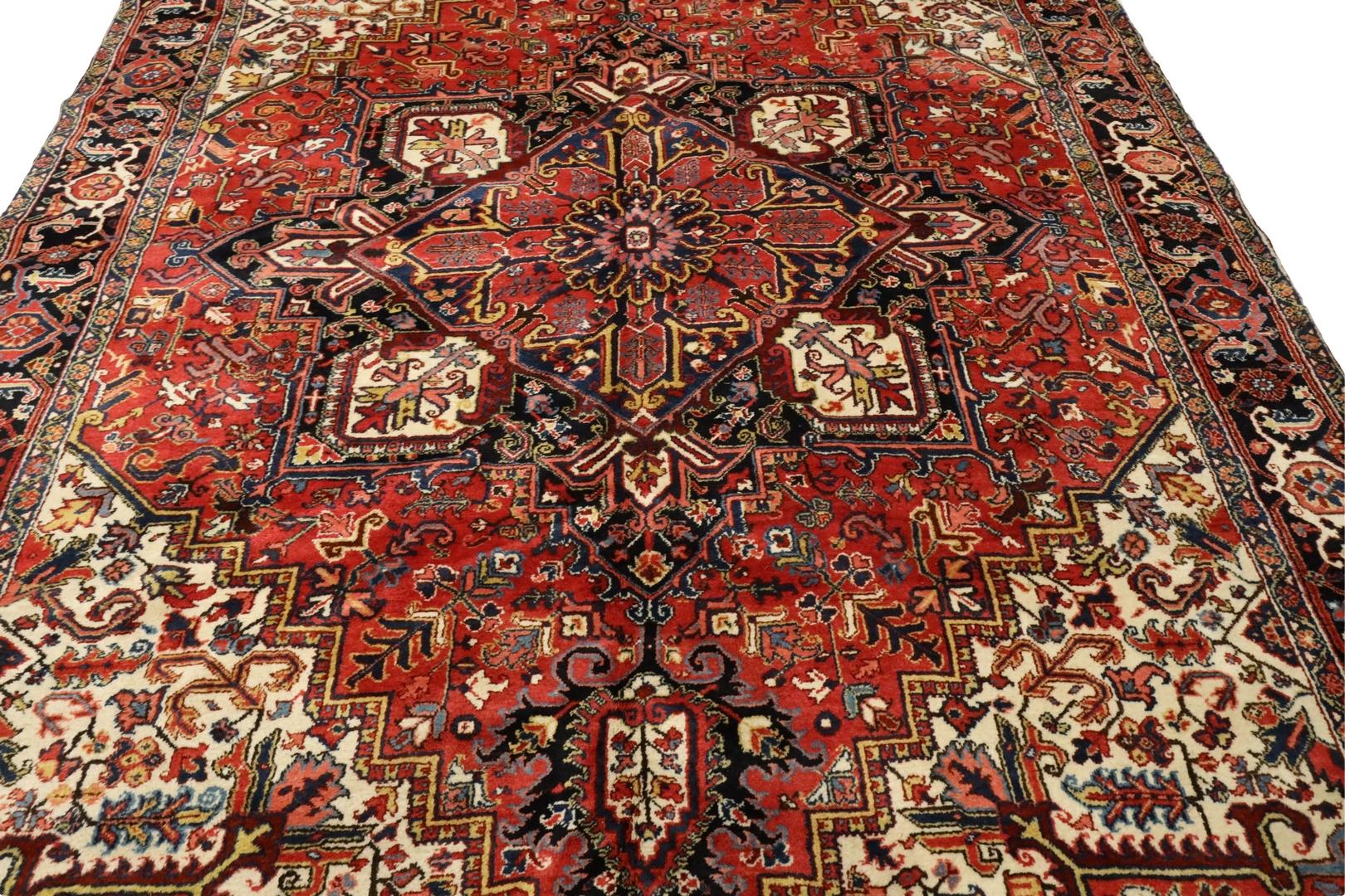 Semi-Antique Heriz-Teppich - 8'8