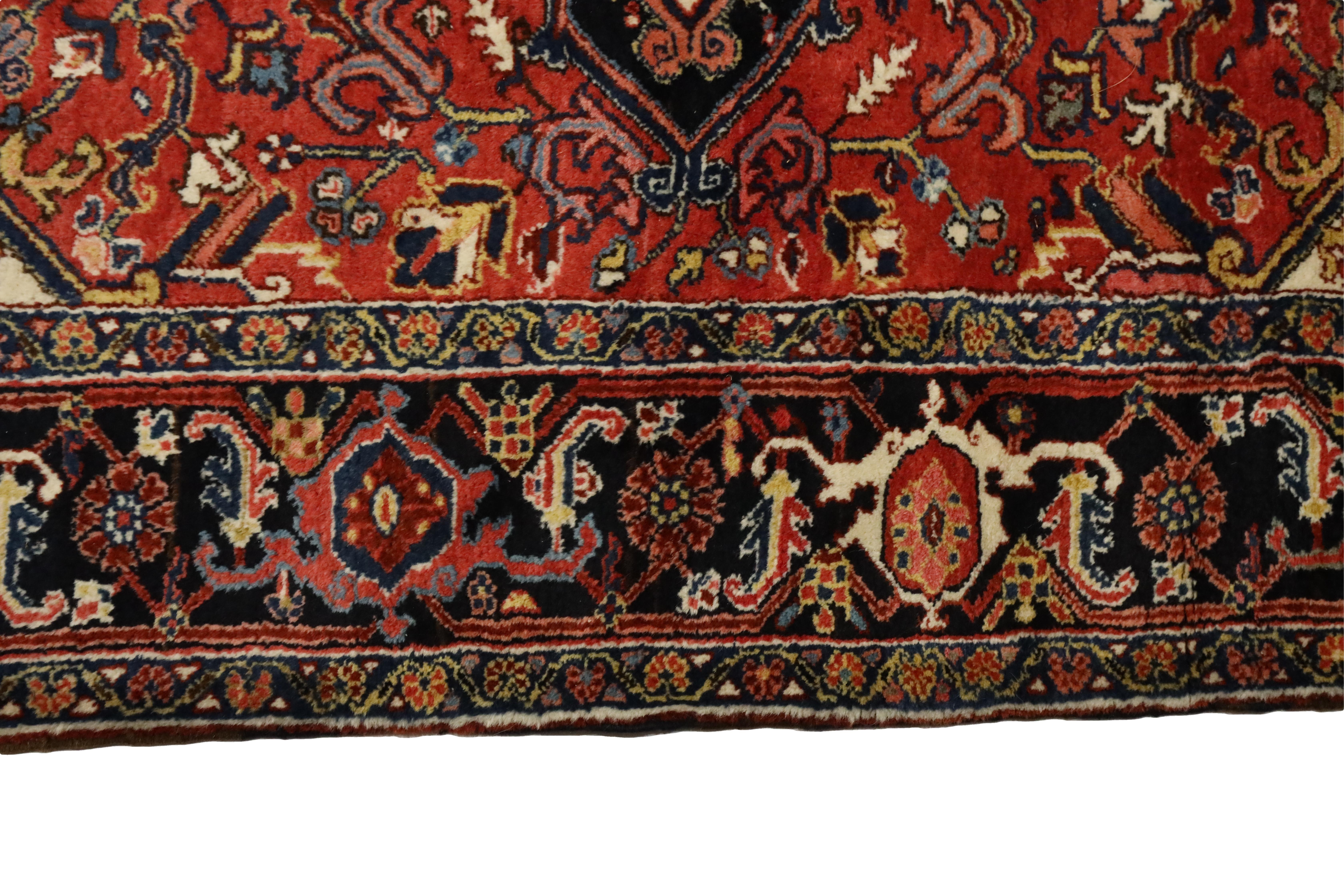 Semi-Antique Heriz-Teppich - 8'8