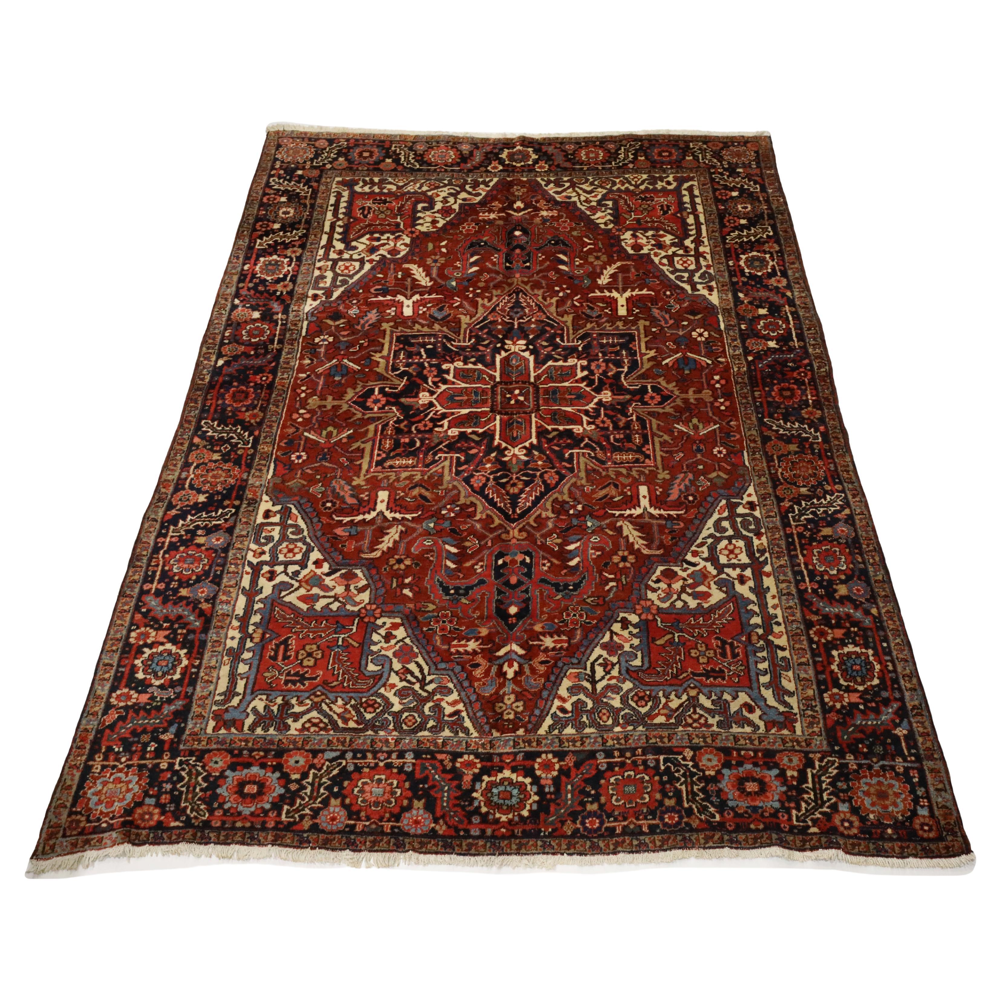 Heriz Semi-Antique Rug - 8'3" x 11'7"