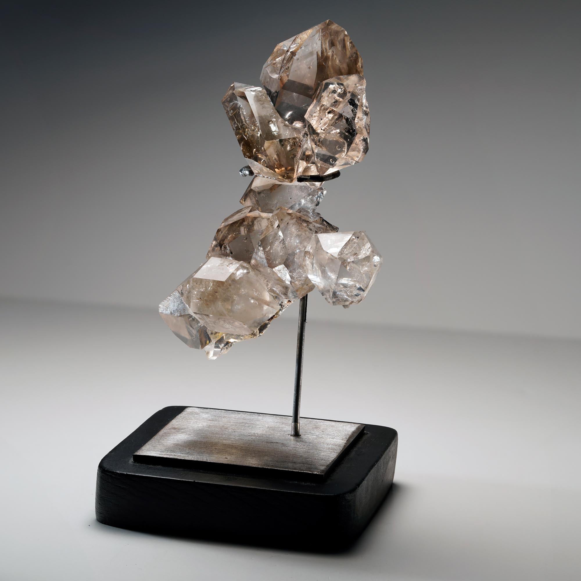 XXI secolo e contemporaneo Cluster di diamanti di Herkimer in vendita