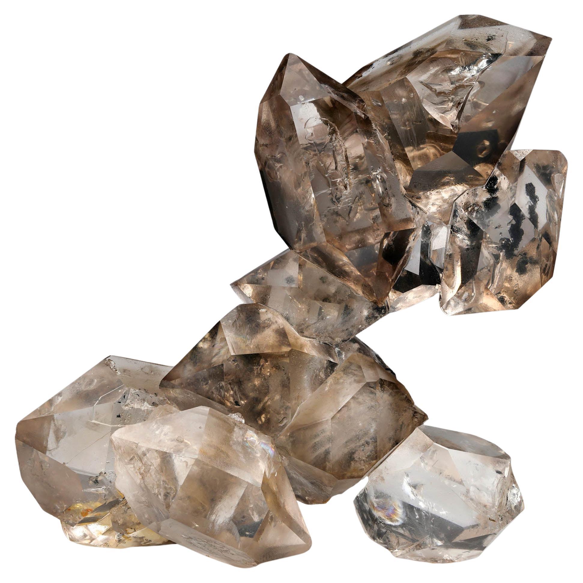 Herkimer Diamant-Cluster im Angebot