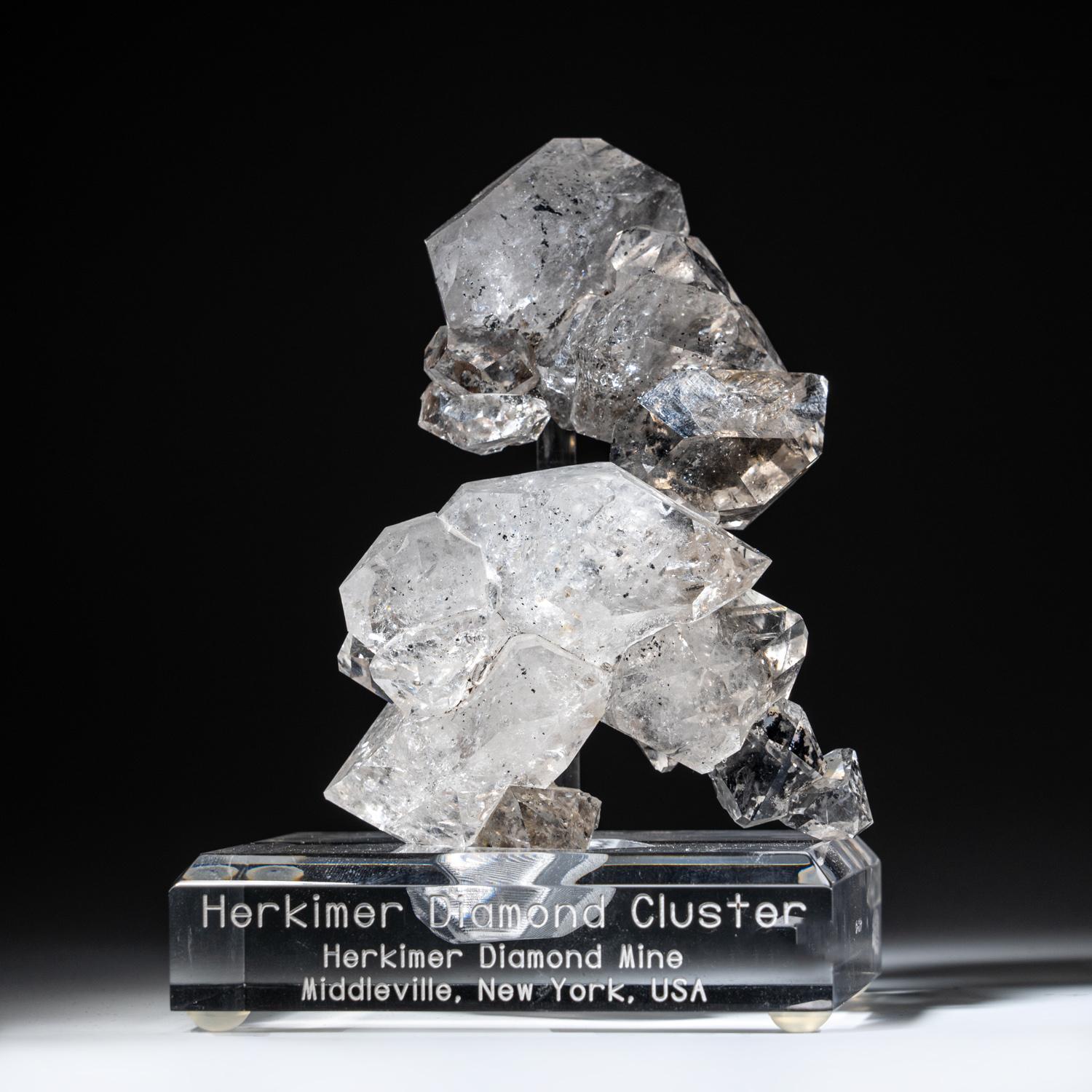 Autre Amas de quartz de Herkimer provenant du County de Herkimer, New York en vente