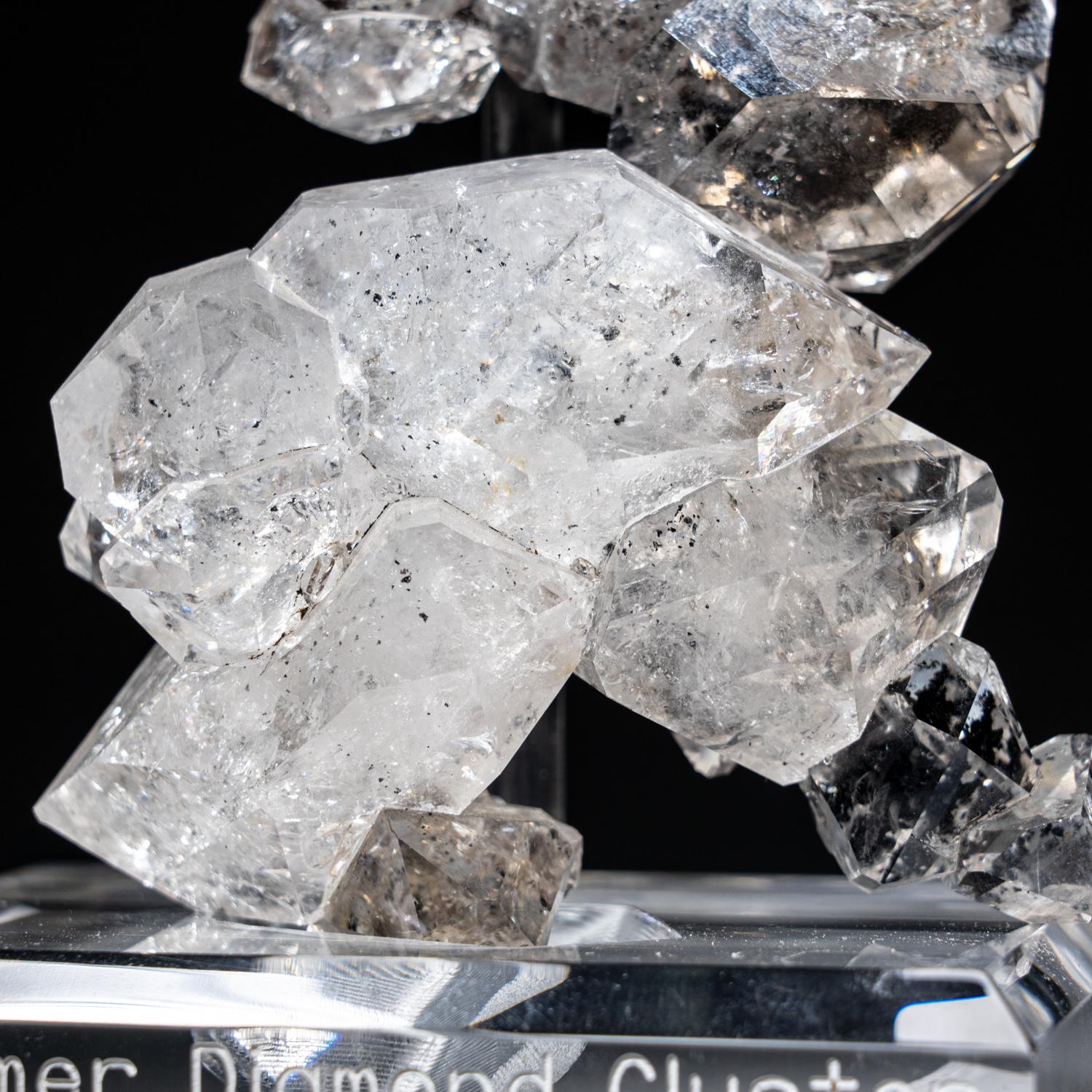 Amas de quartz de Herkimer provenant du County de Herkimer, New York en vente 2