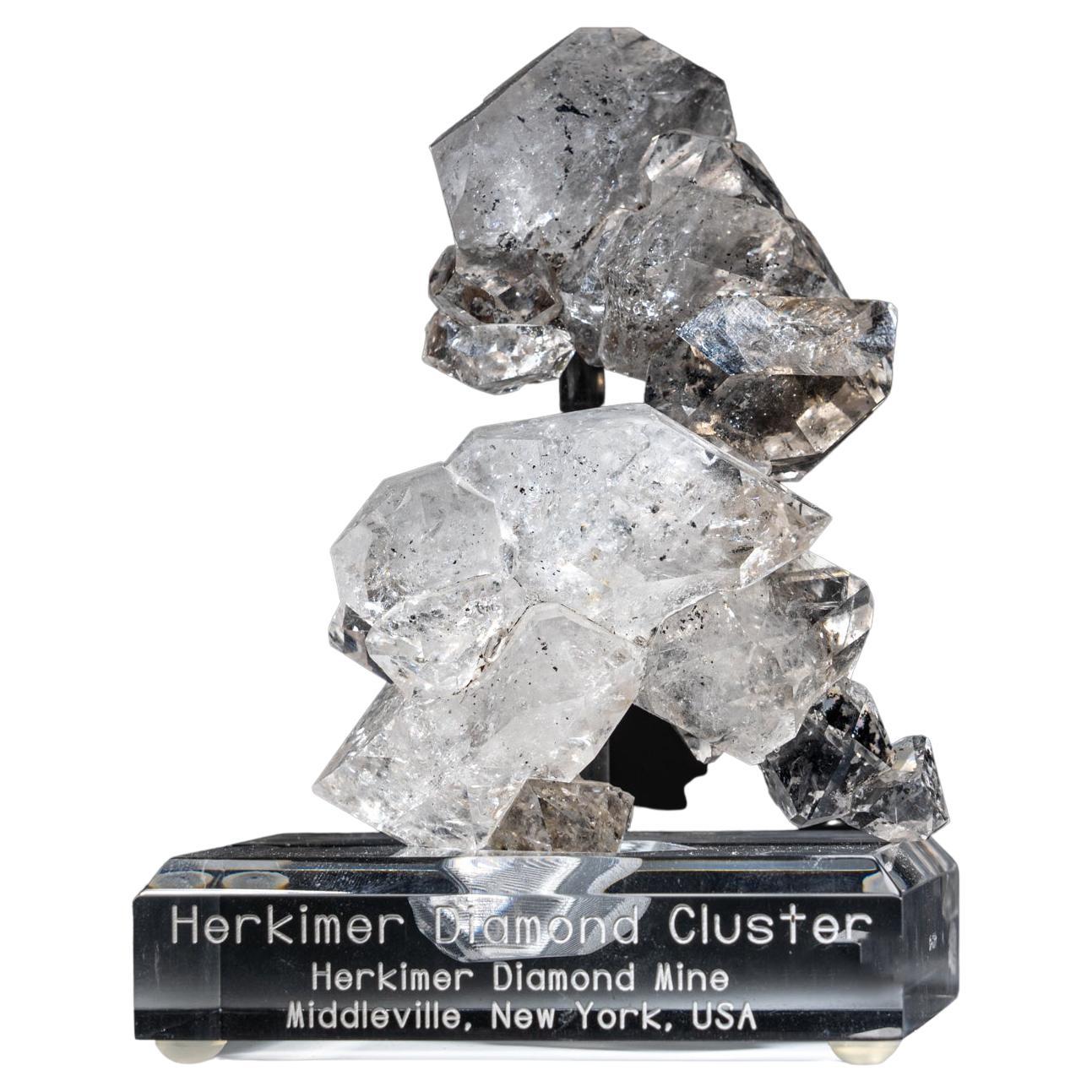 Amas de quartz de Herkimer provenant du County de Herkimer, New York en vente