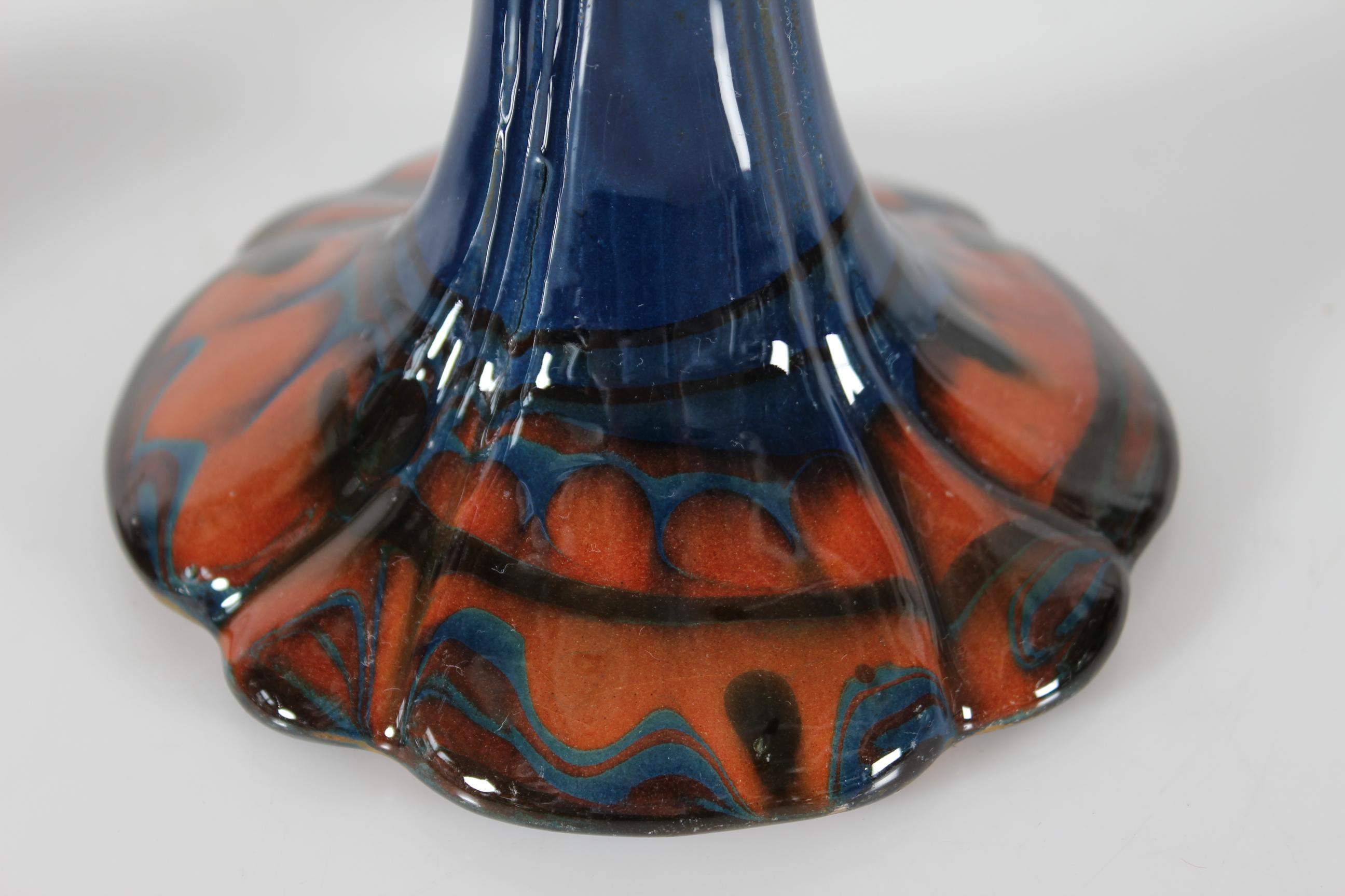 Danese Herman A. Kähler Candelieri Art Nouveau di Signe Steffensen Danimarca 1920 ca. in vendita