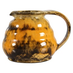 Herman A. Kähler Jug/Pitcher with Uranium Glaze by Nils Kähler, DK, 1930s-1940s