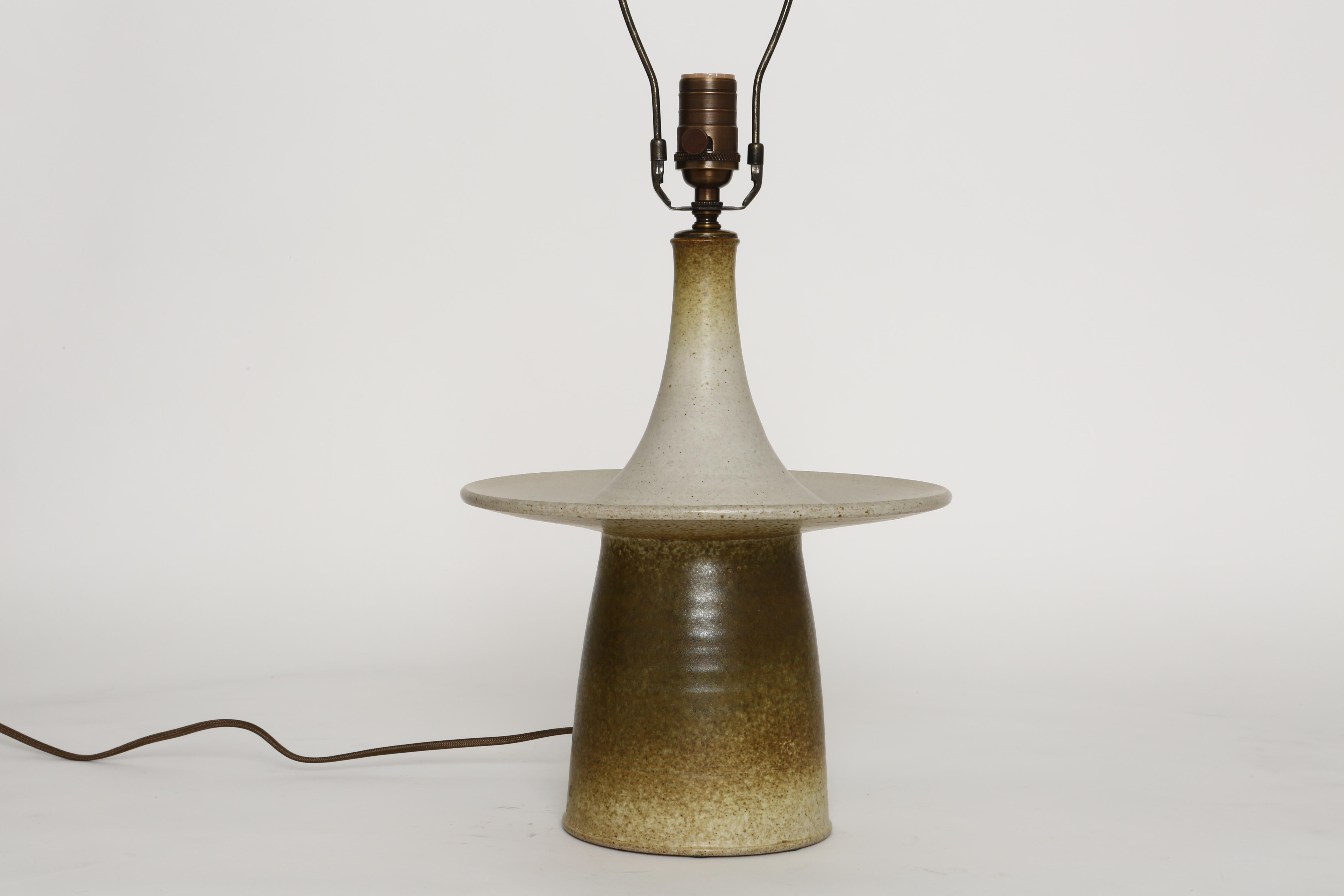 Herman A. Kahler table lamp.
Denmark 1970s.