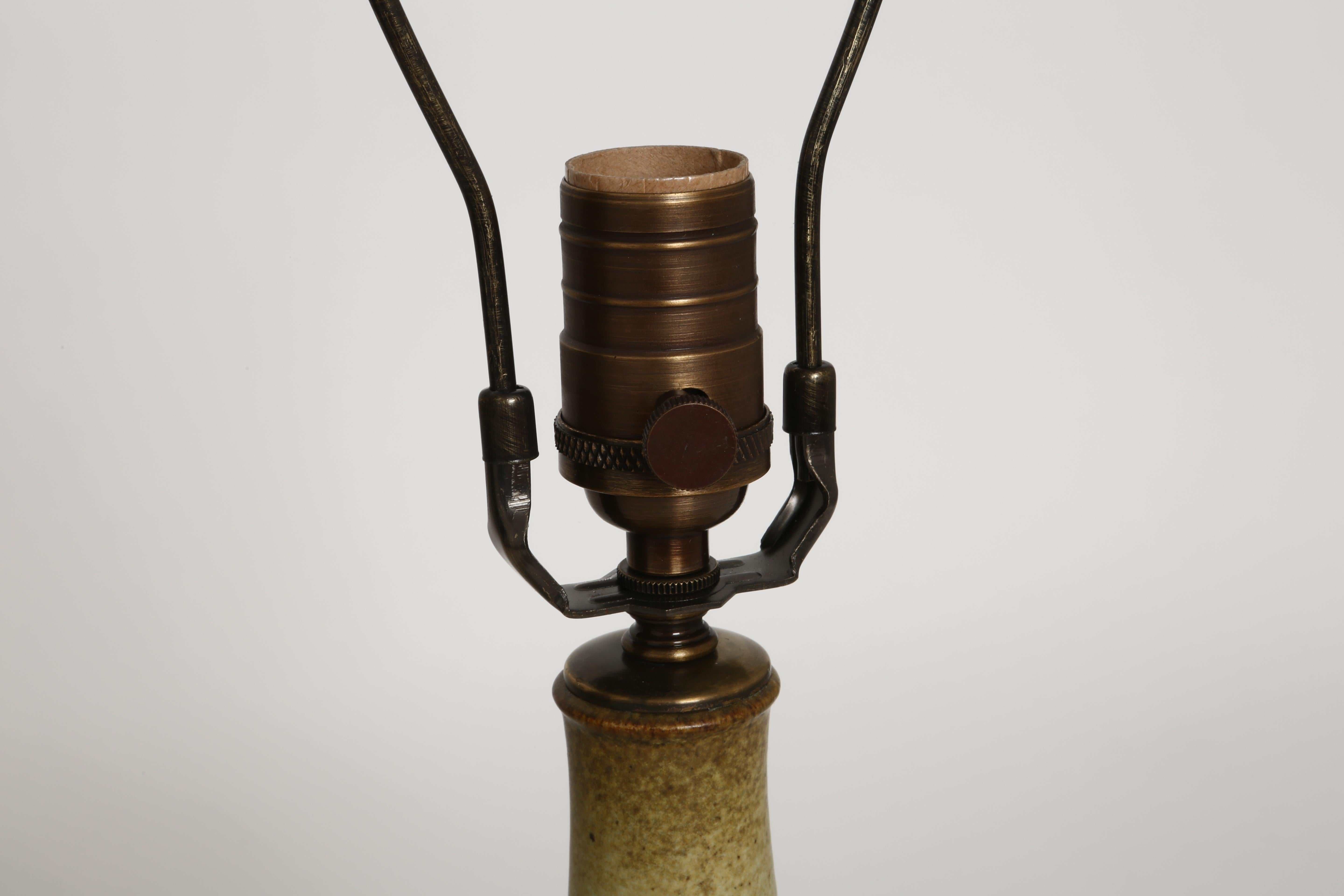 Late 20th Century Herman A. Kahler table lamp