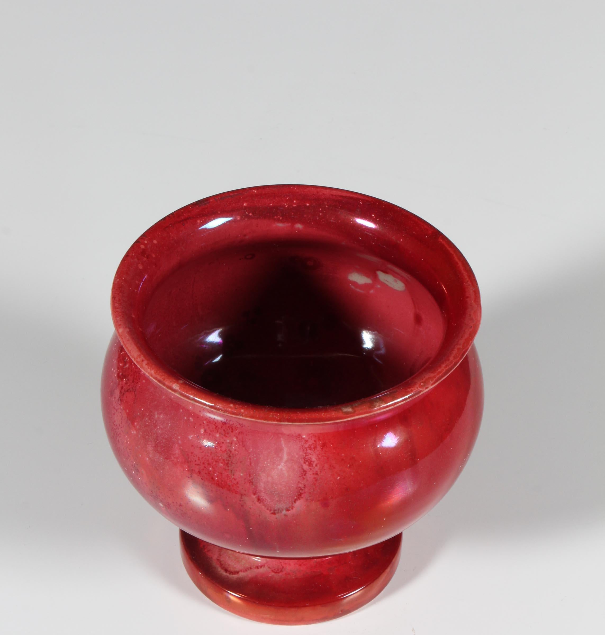 Herman A. Kähler vase in glazed stoneware.

Signed.