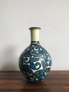 Herman August Kähler Scandinavian Ceramic Pottery Vases, 1950s