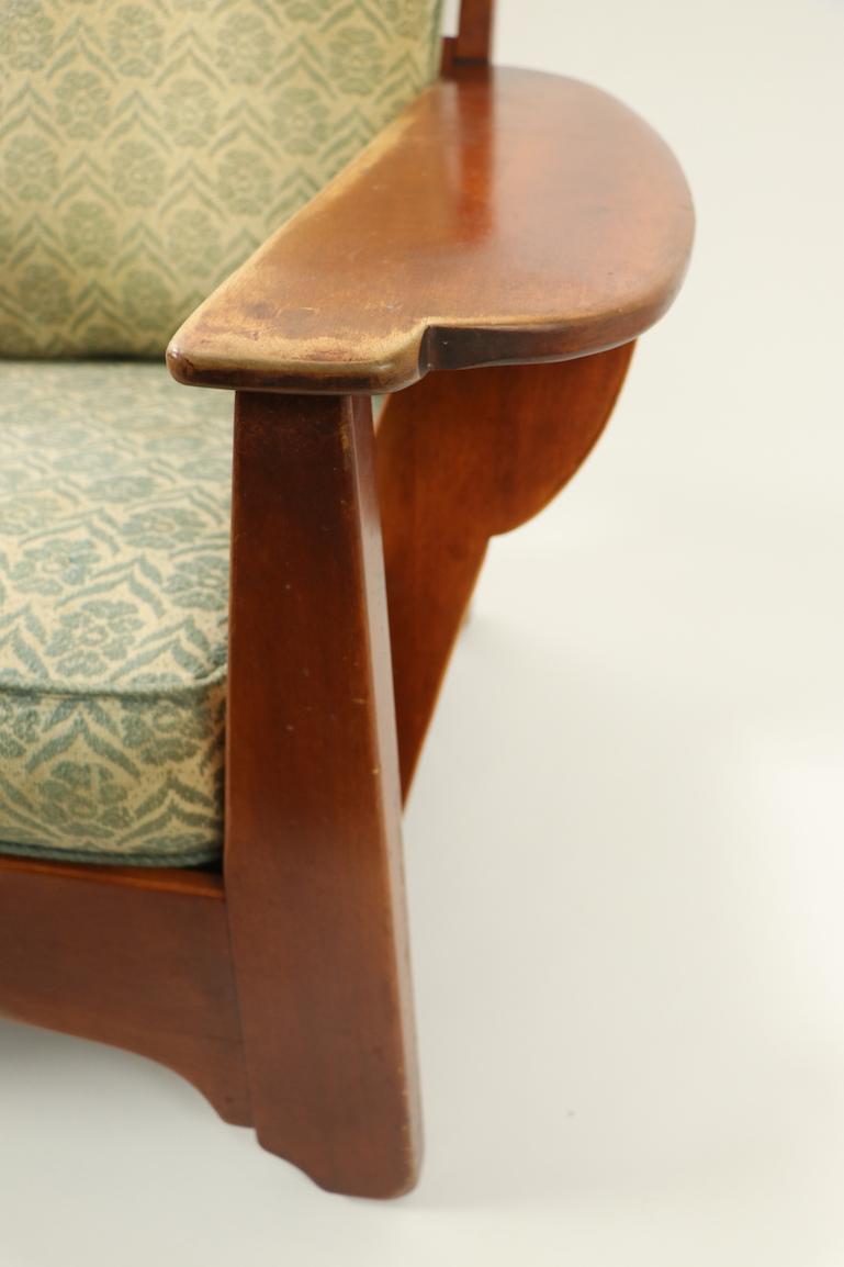 Herman De Vries for Cushman Wide Paddle Armchair In Good Condition In New York, NY