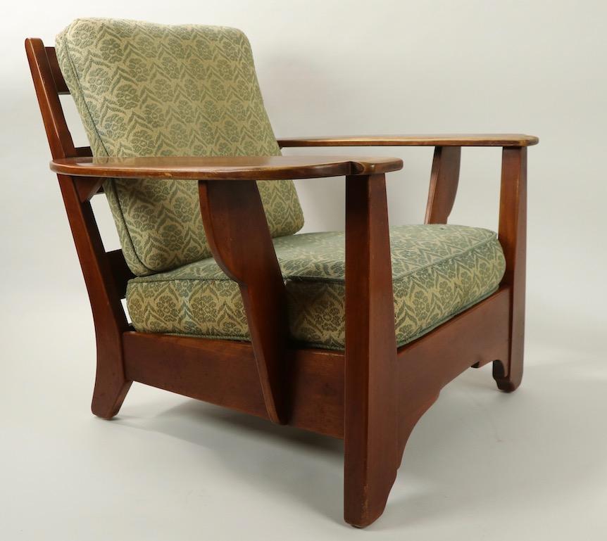 20th Century Herman De Vries for Cushman Wide Paddle Armchair