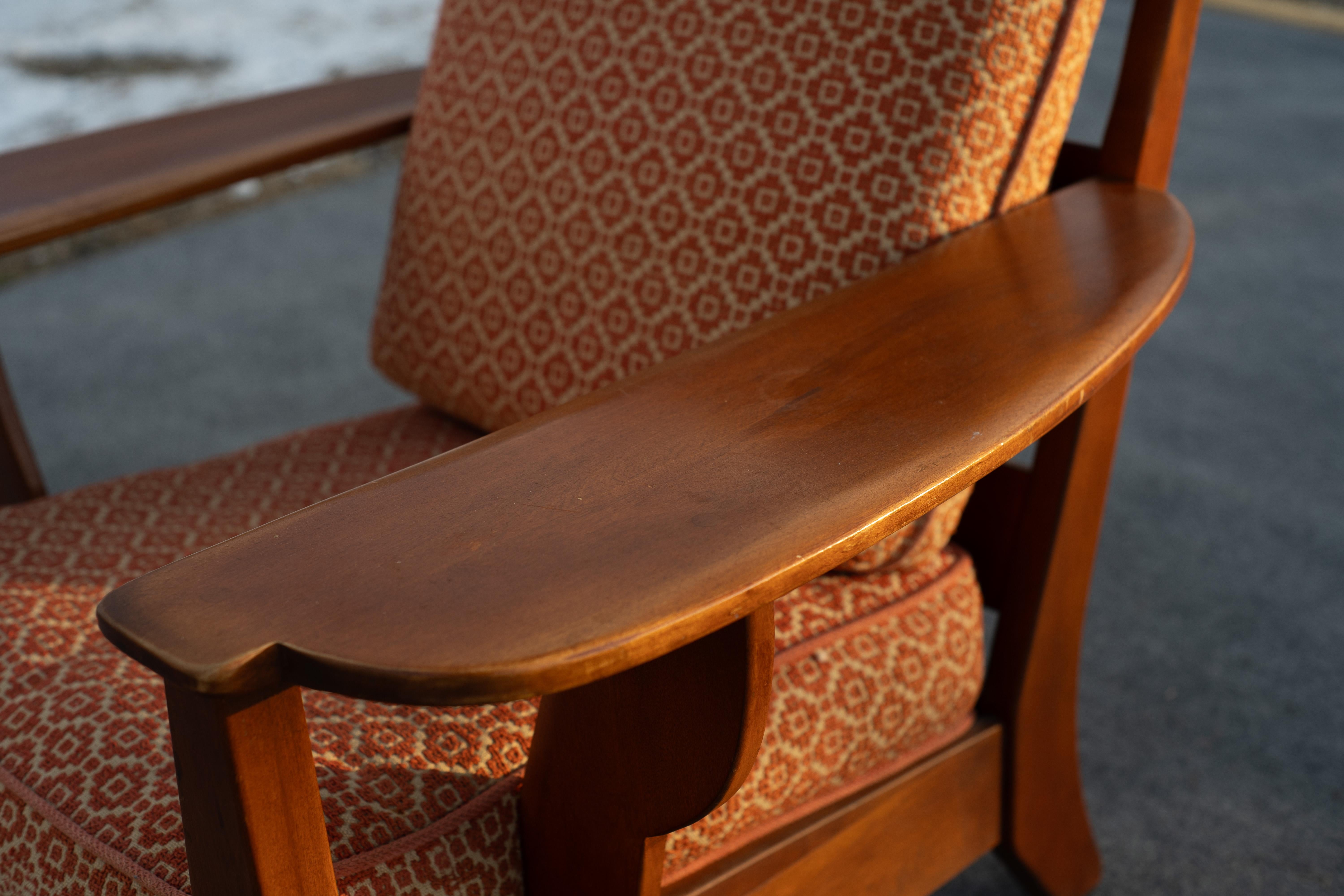 Herman De Vries for Cushman Wide Paddle Lounge Chair 3