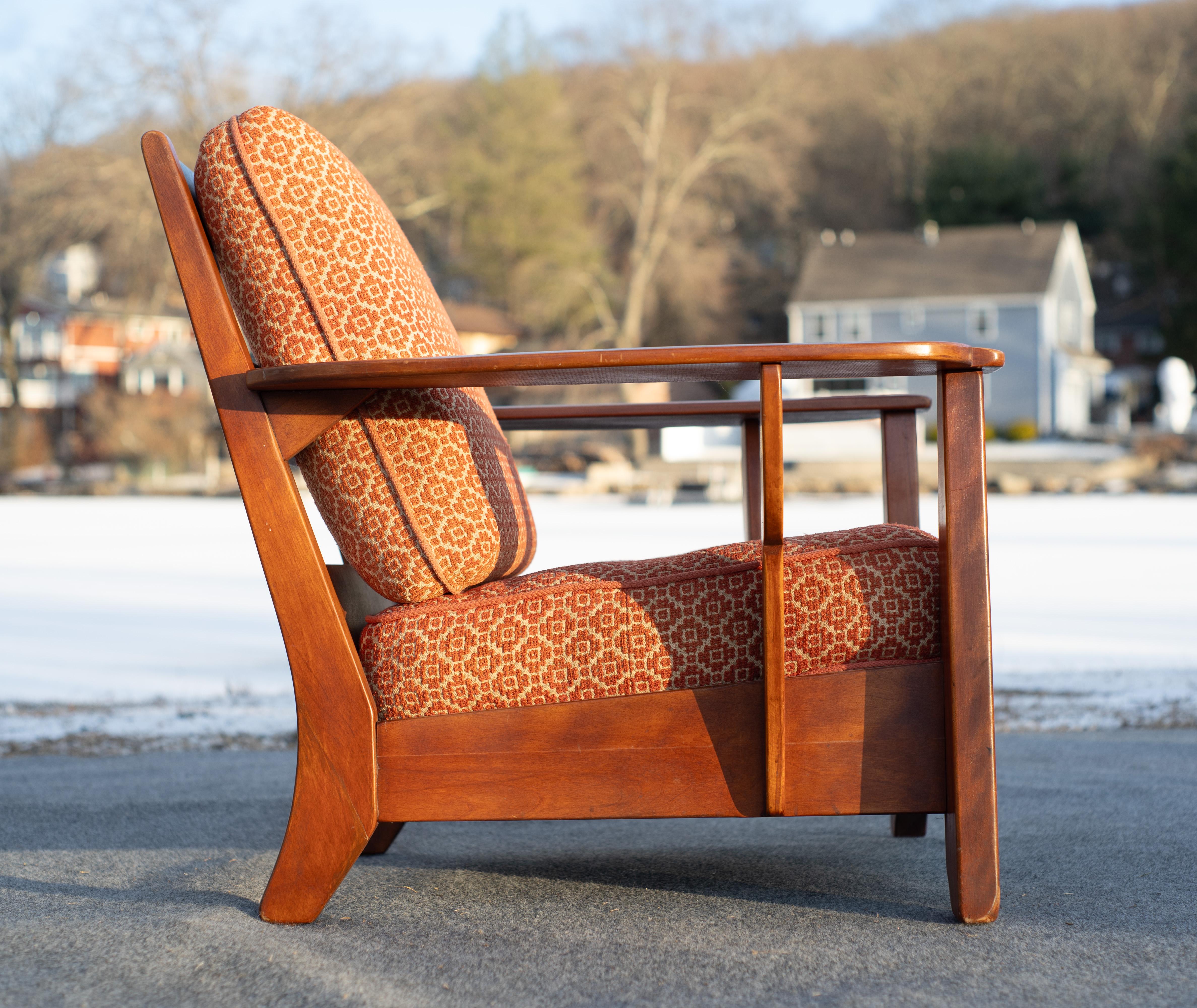 Herman De Vries for Cushman Wide Paddle Lounge Chair 4