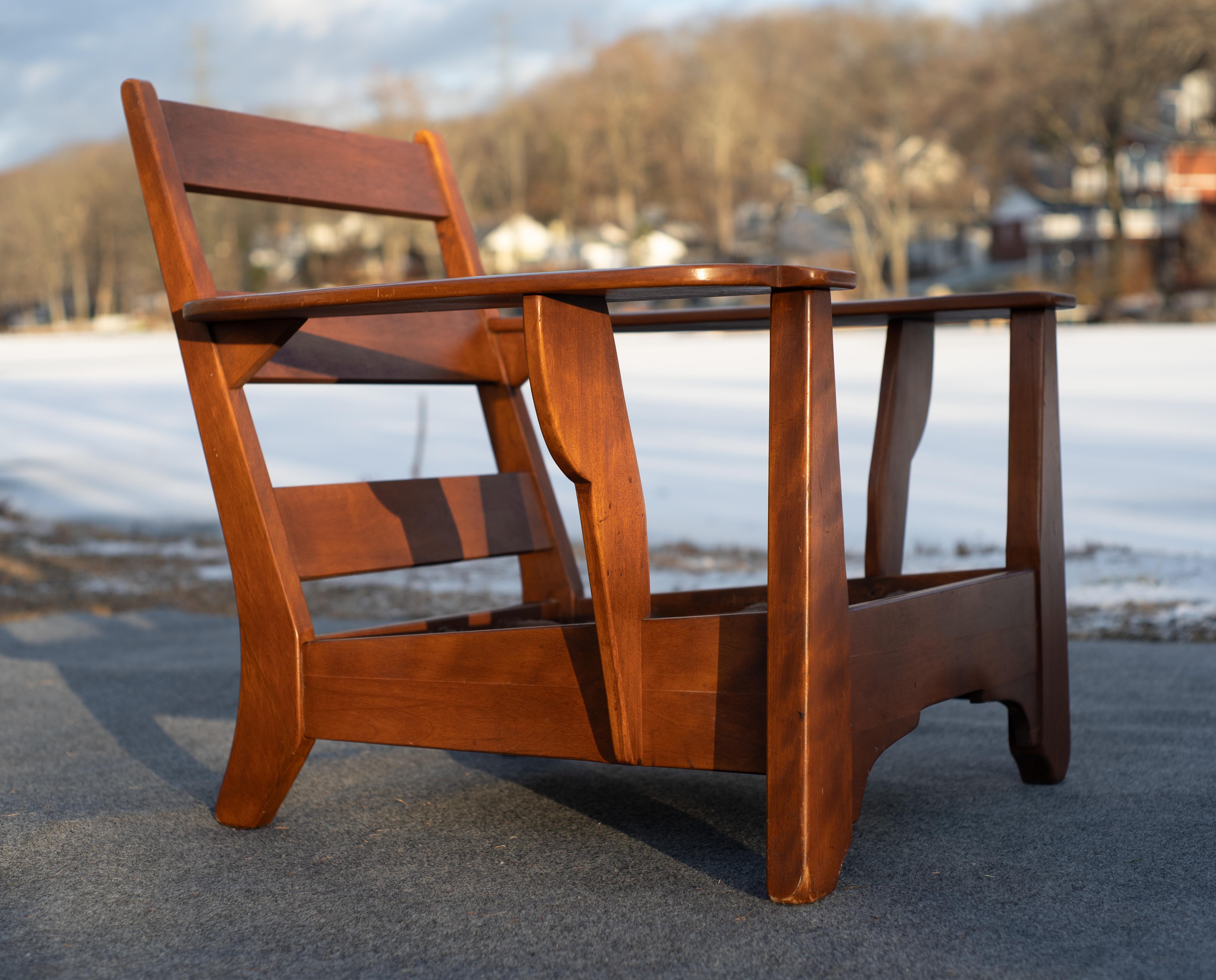 Herman De Vries for Cushman Wide Paddle Lounge Chair 5