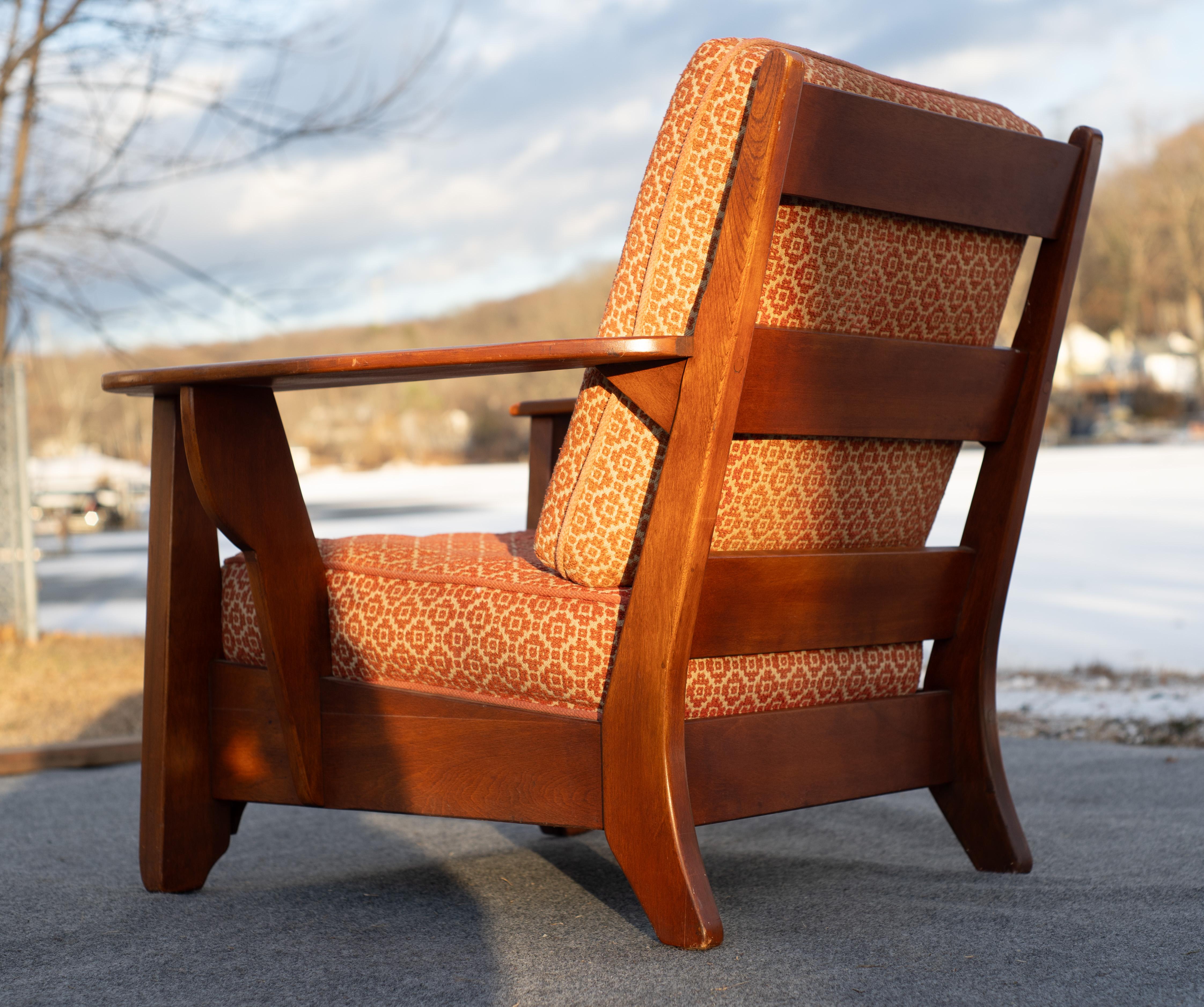 Herman De Vries for Cushman Wide Paddle Lounge Chair 1