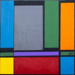 Herman Hershel Kahan Geometric Abstraction, 2021