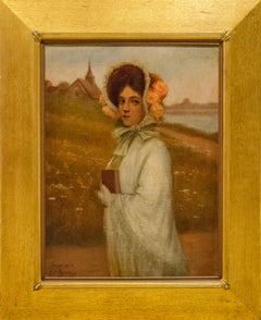 Herman Hyneman Original American Portrait, Signed and Dated 1907