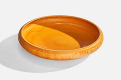 Herman Kähler, Dish, Earthenware, Denmark, 1900s