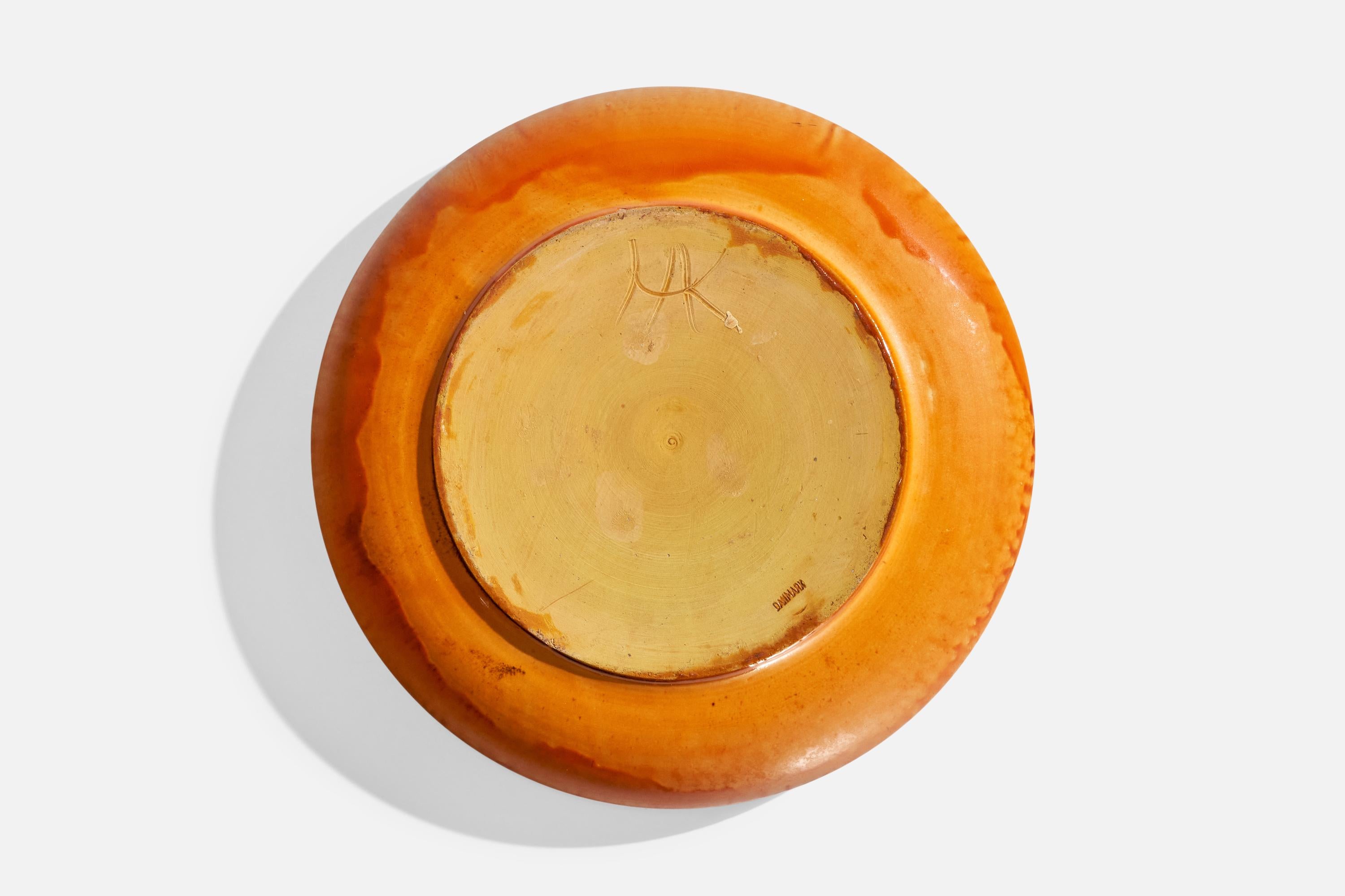 Herman Kähler, Schüssel, Steingut, Dänemark, 1900er Jahre (Frühes 20. Jahrhundert) im Angebot