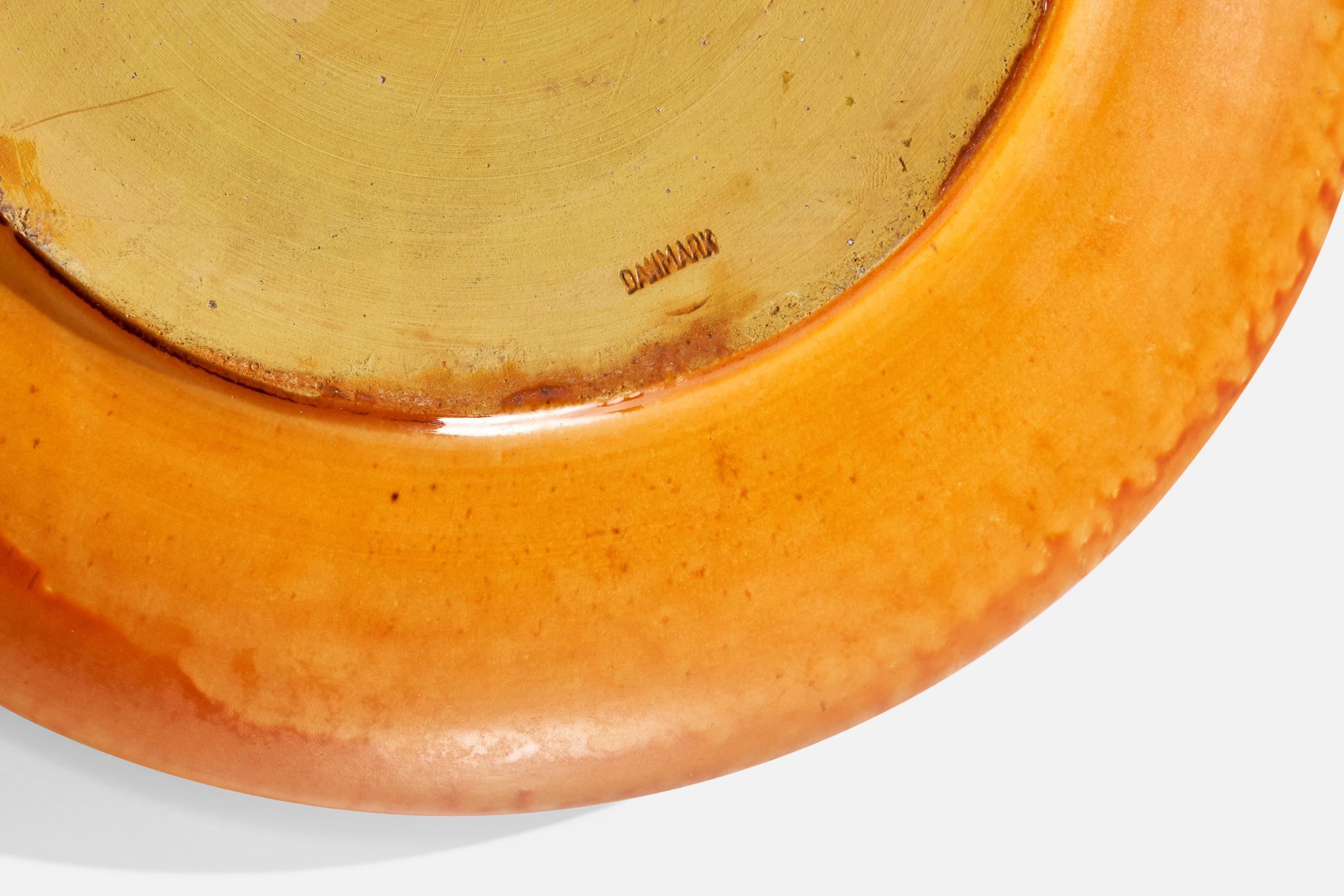 Herman Kähler, Schüssel, Steingut, Dänemark, 1900er Jahre (Tonware) im Angebot