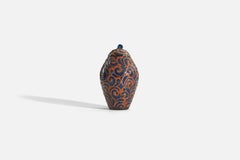 Herman Khler, Urne, glasiertes Steingut, Dänemark, um 1910