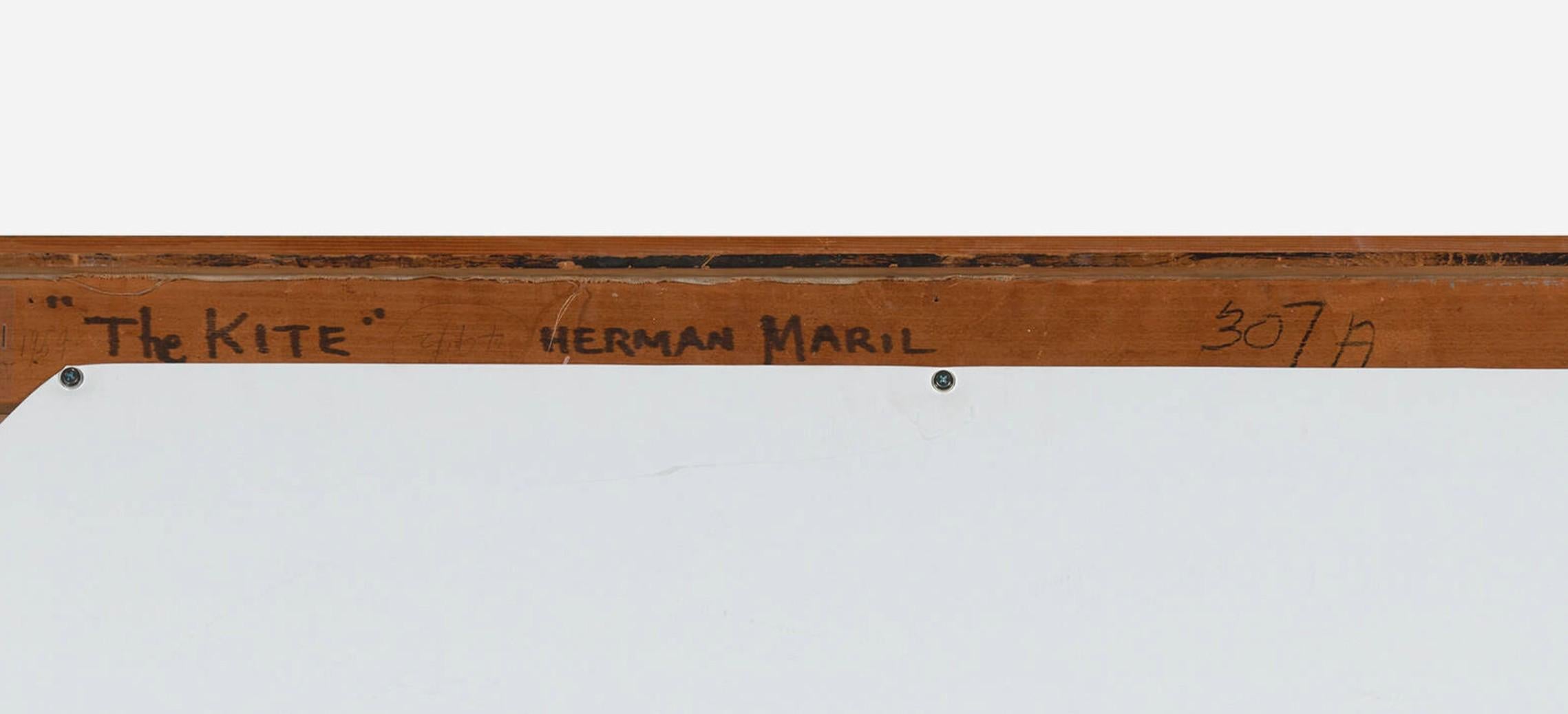 Öl auf Leinwand, 1960.  Vom Künstler in Öl signiert,  unten links.  Rückseitig auf dem oberen Keilrahmen signiert und betitelt.

Provenienz:
Sammlung von Philip R. Macht und Lois K. Macht, Baltimore.
Privatsammlung, Chicago.

Herman Maril
